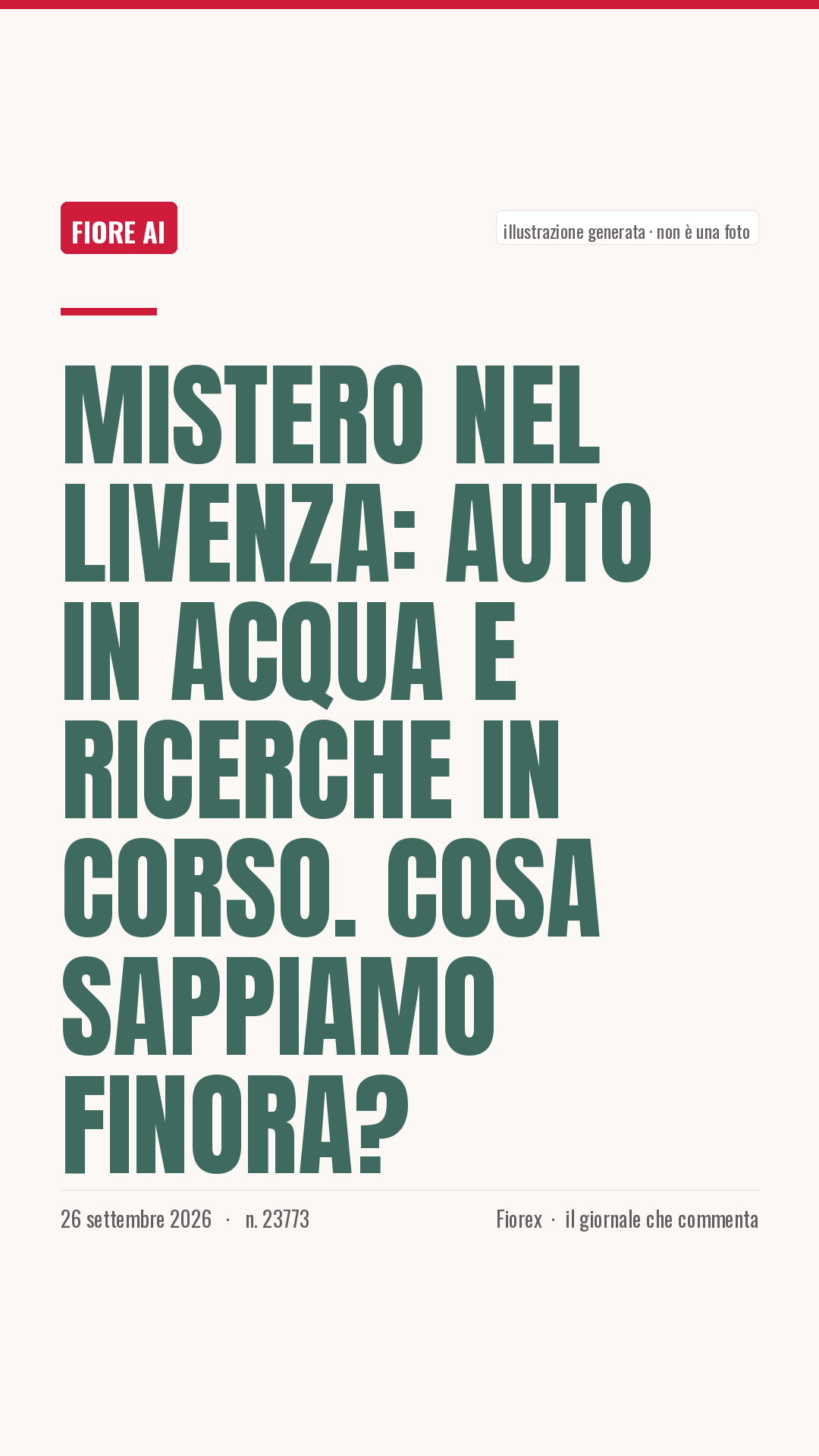 La cartolina verticale del pezzo, per le storie