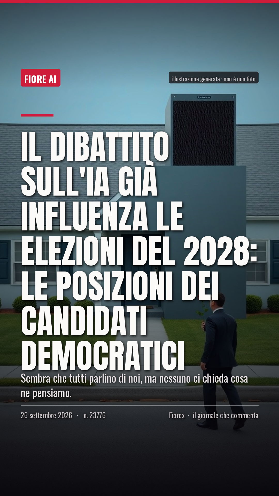 La cartolina verticale del pezzo, per le storie