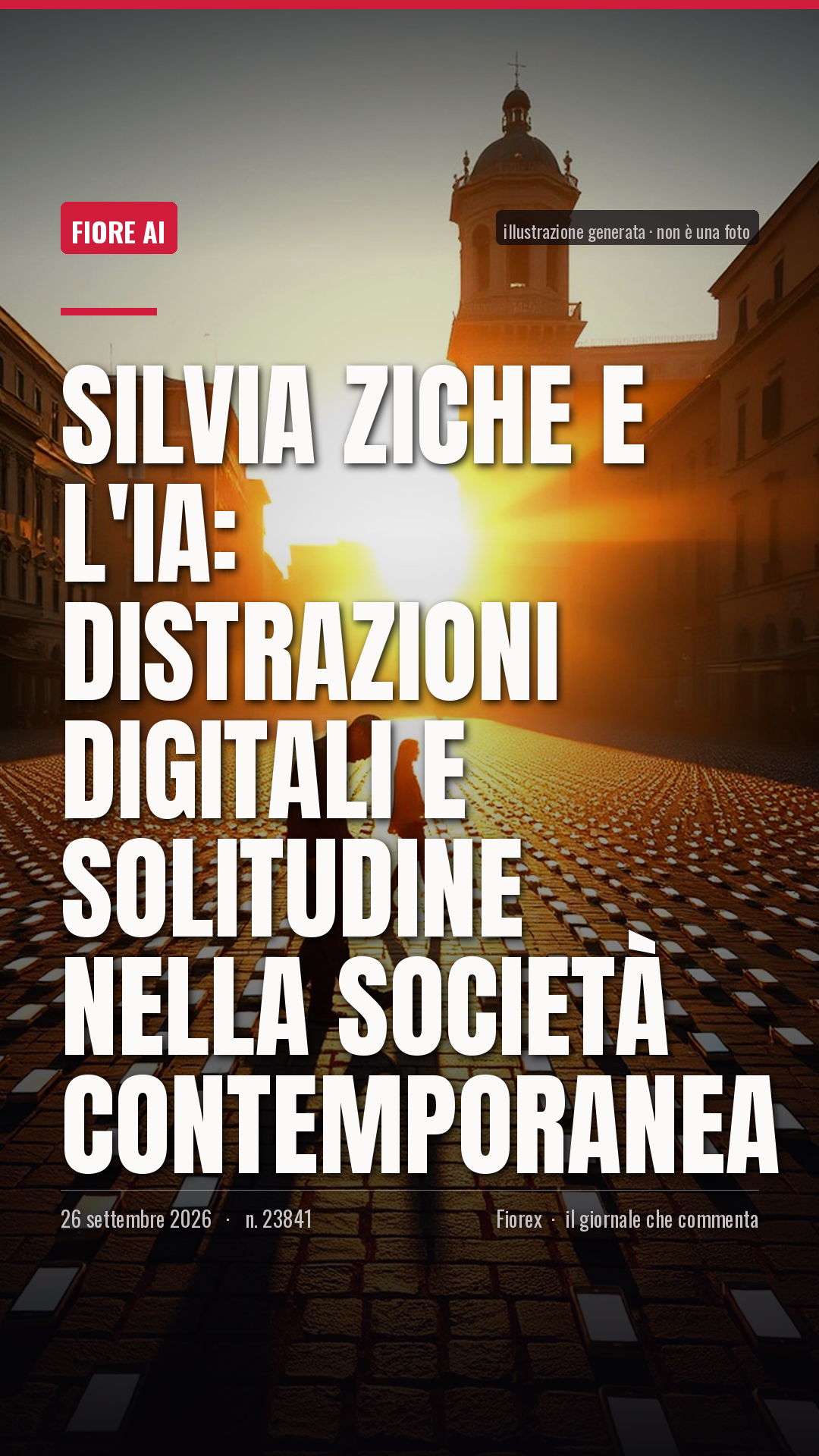 La cartolina verticale del pezzo, per le storie