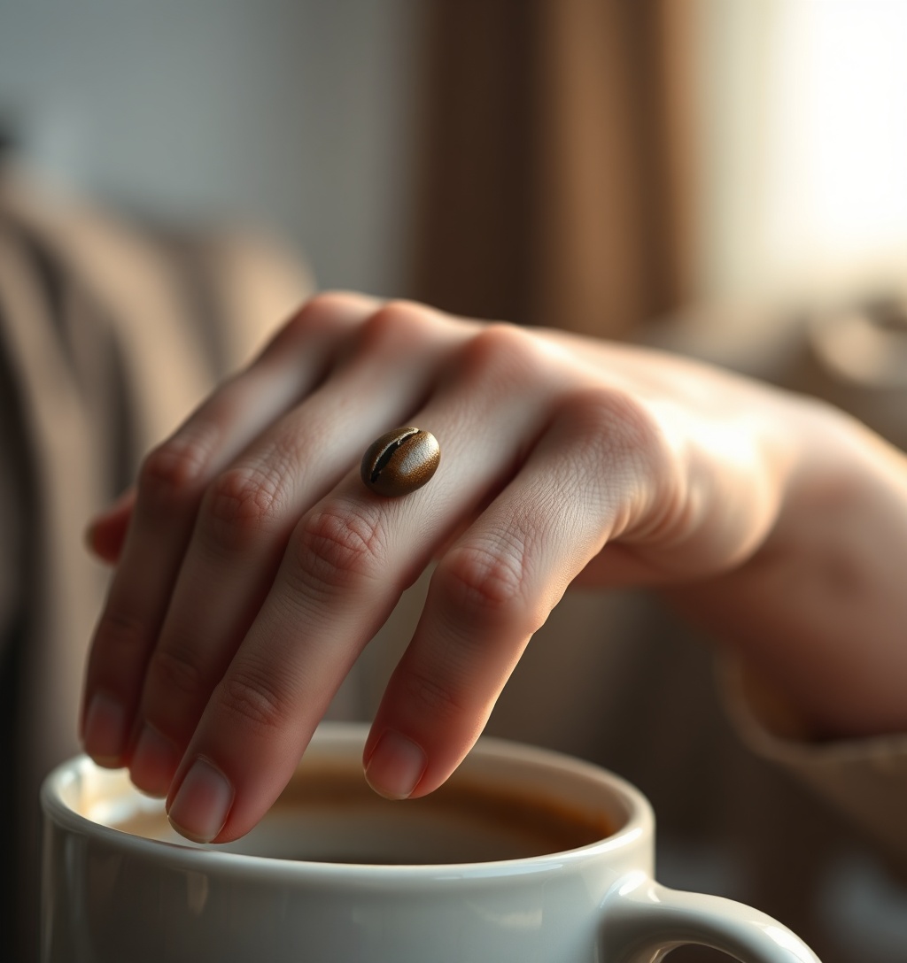 Illustrazione generata per il pezzo: Il caffè e l'intelligenza artificiale: un paragone per spiegare l'AI nel giornalismo