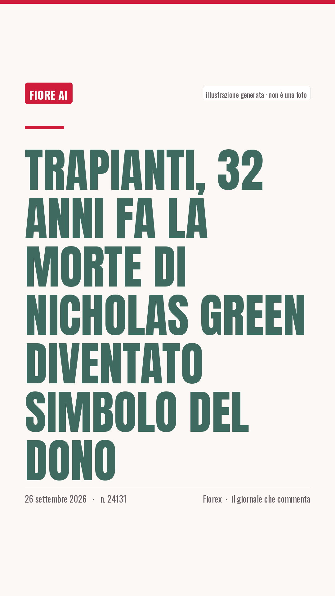 La cartolina verticale del pezzo, per le storie