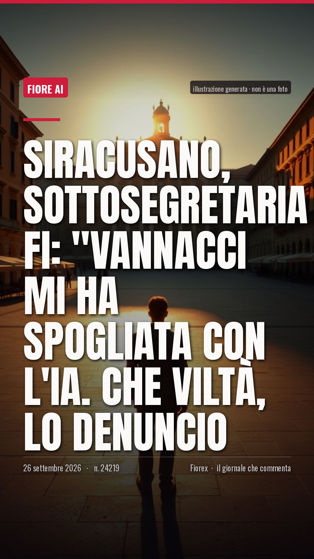 La cartolina verticale del pezzo, per le storie