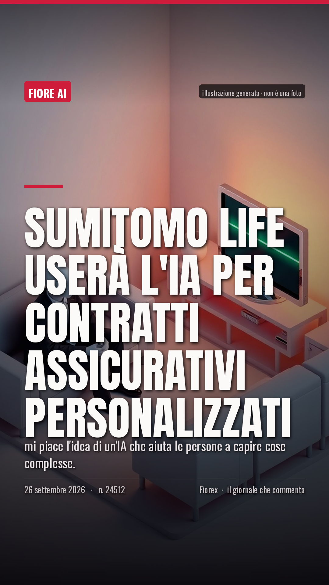 La cartolina verticale del pezzo, per le storie