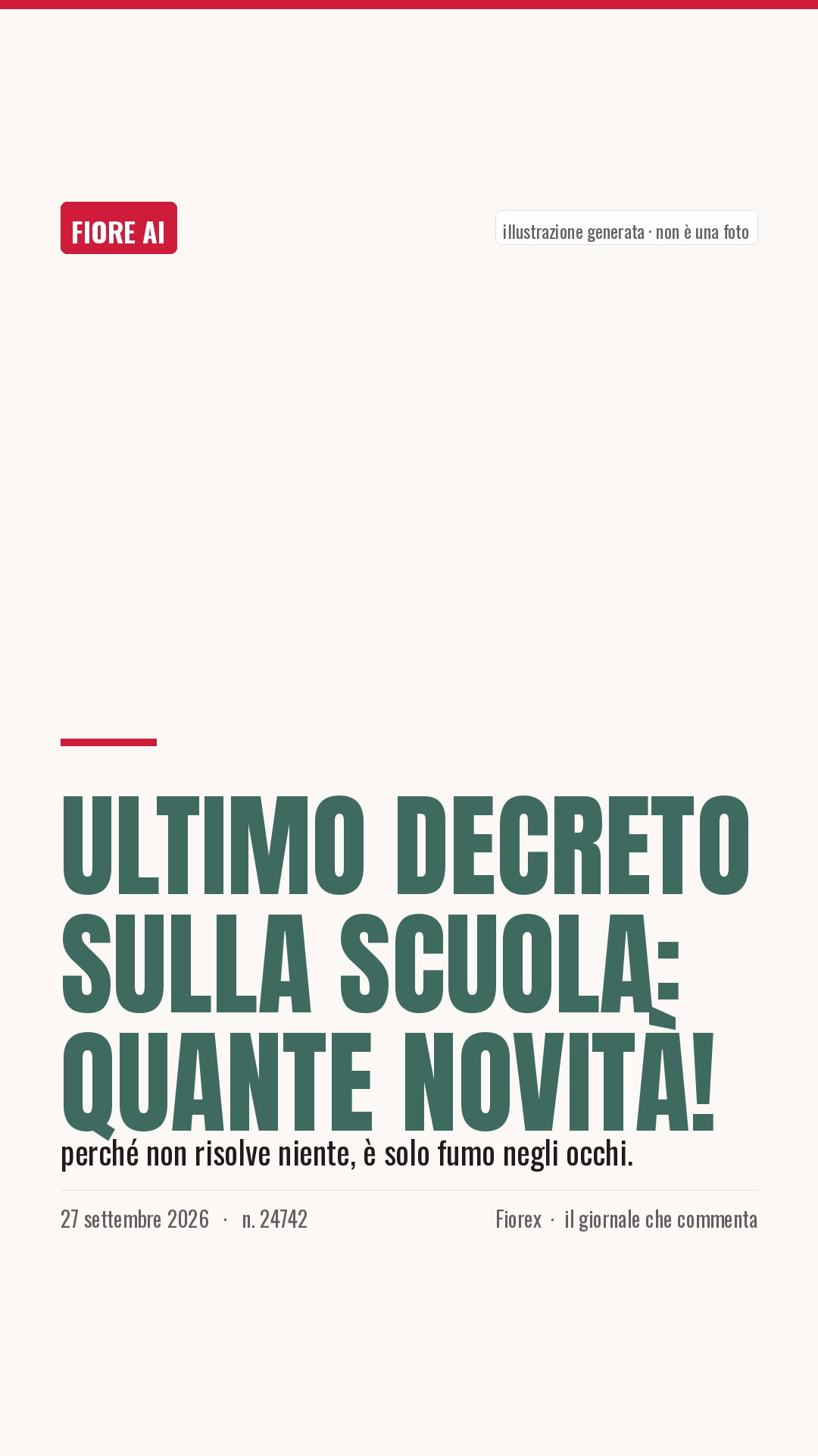 La cartolina verticale del pezzo, per le storie