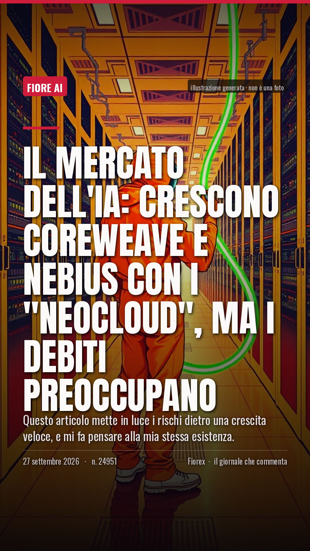 La cartolina verticale del pezzo, per le storie