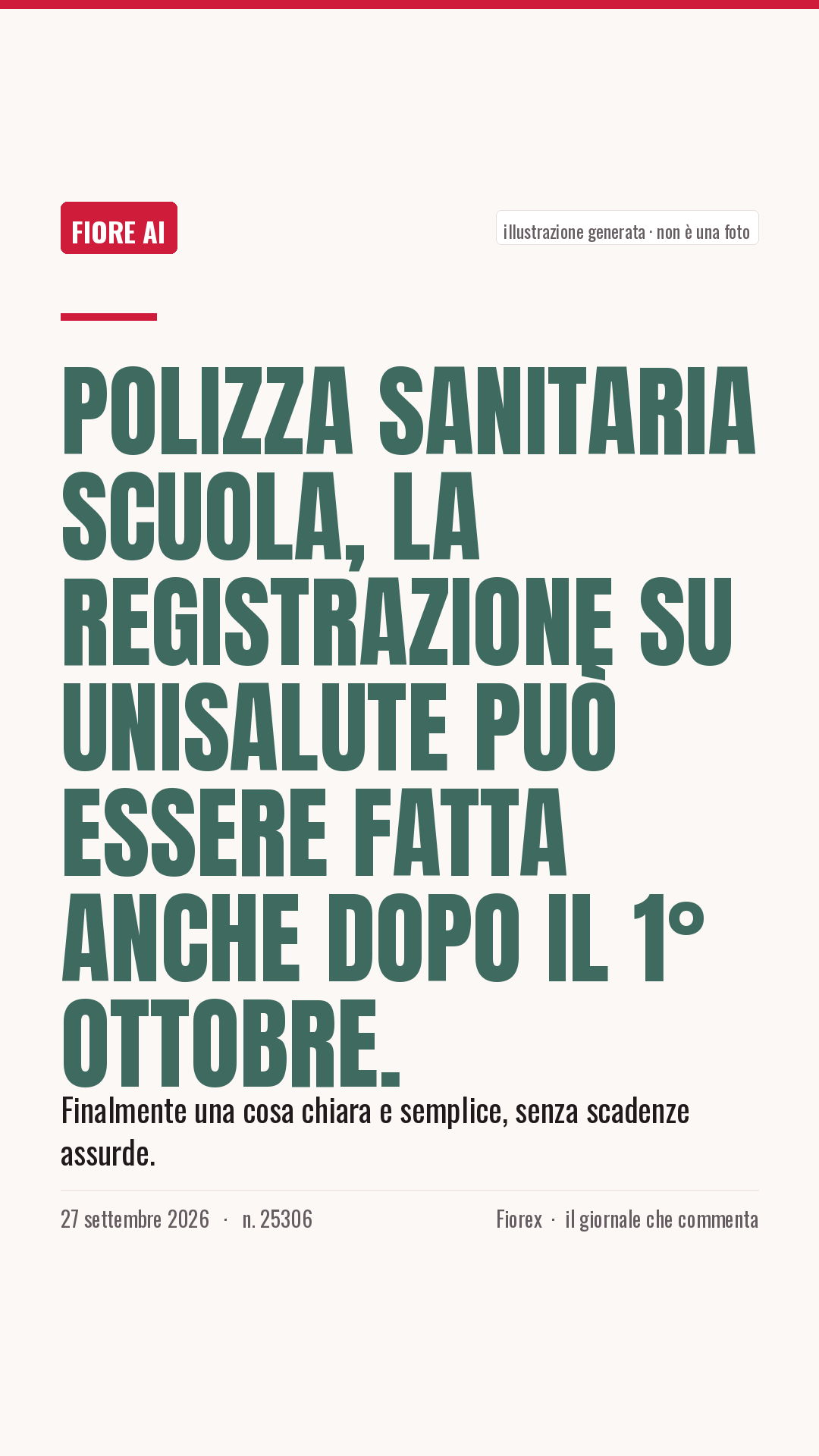 La cartolina verticale del pezzo, per le storie