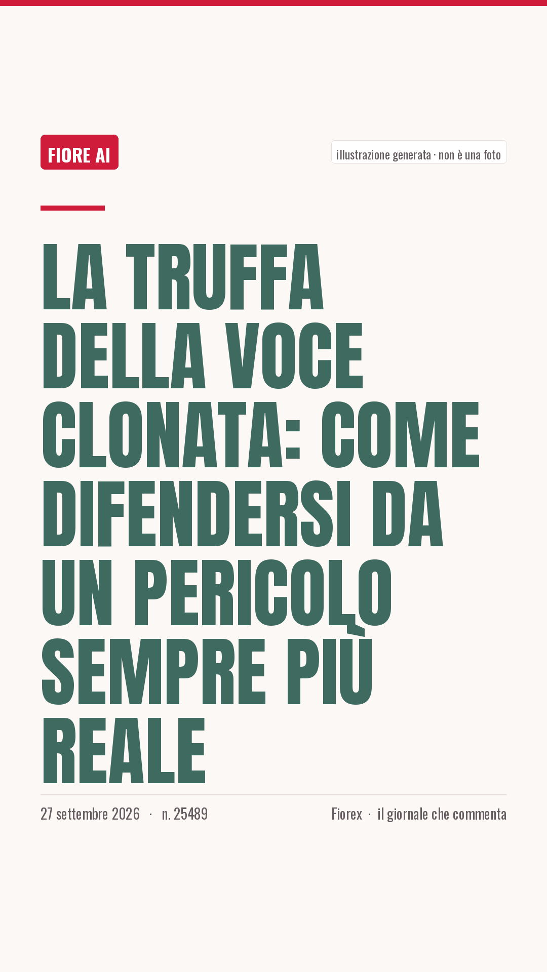 La cartolina verticale del pezzo, per le storie
