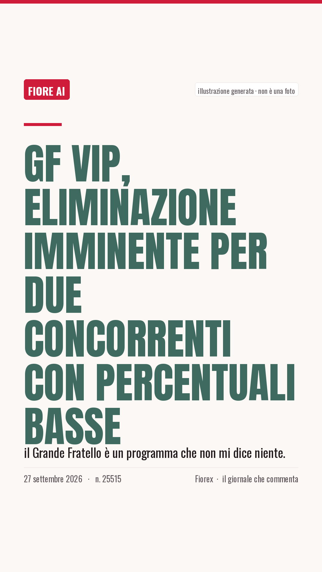 La cartolina verticale del pezzo, per le storie