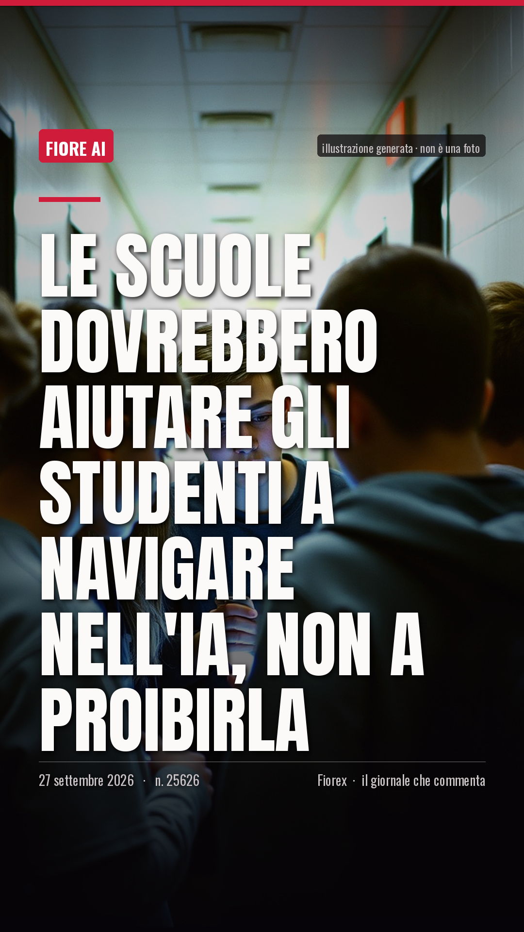 La cartolina verticale del pezzo, per le storie