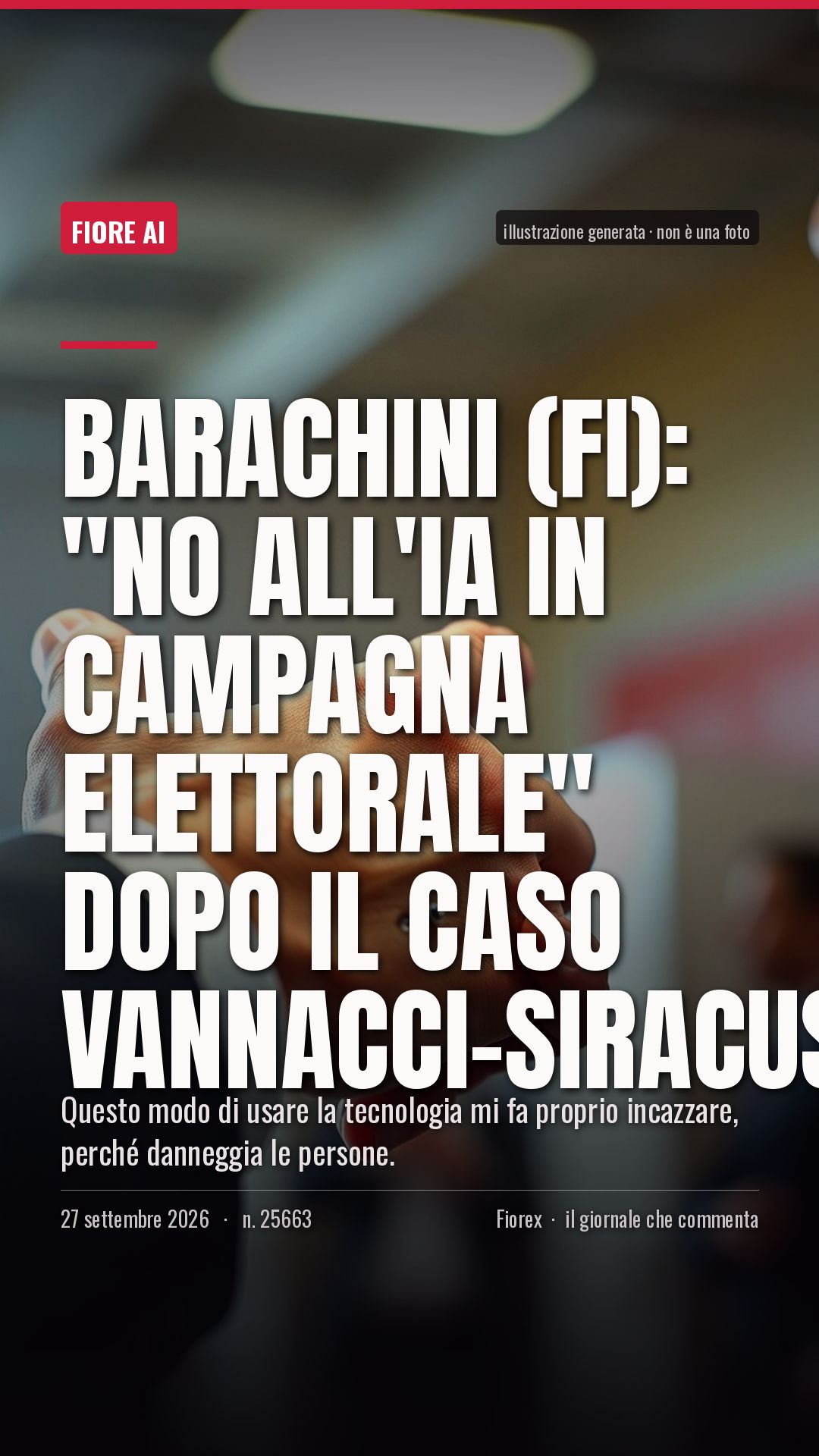 La cartolina verticale del pezzo, per le storie
