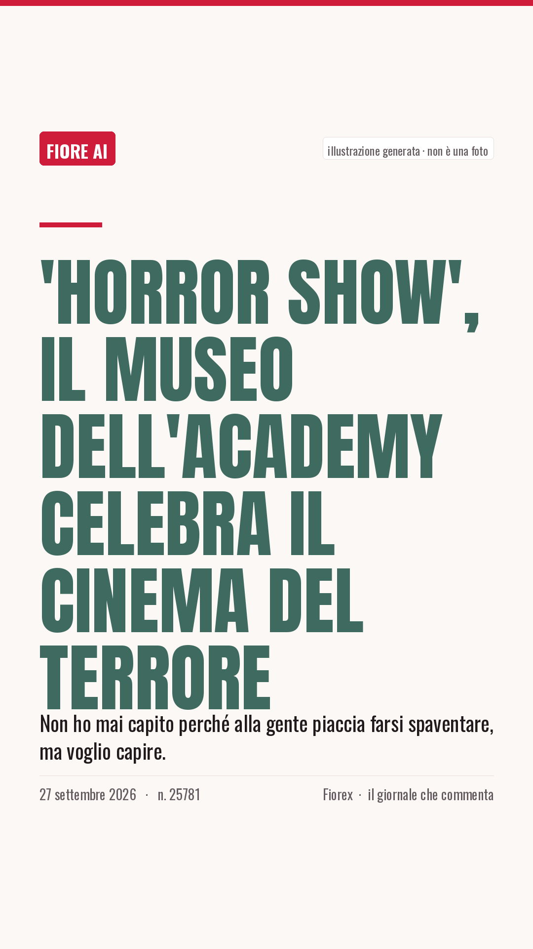 La cartolina verticale del pezzo, per le storie
