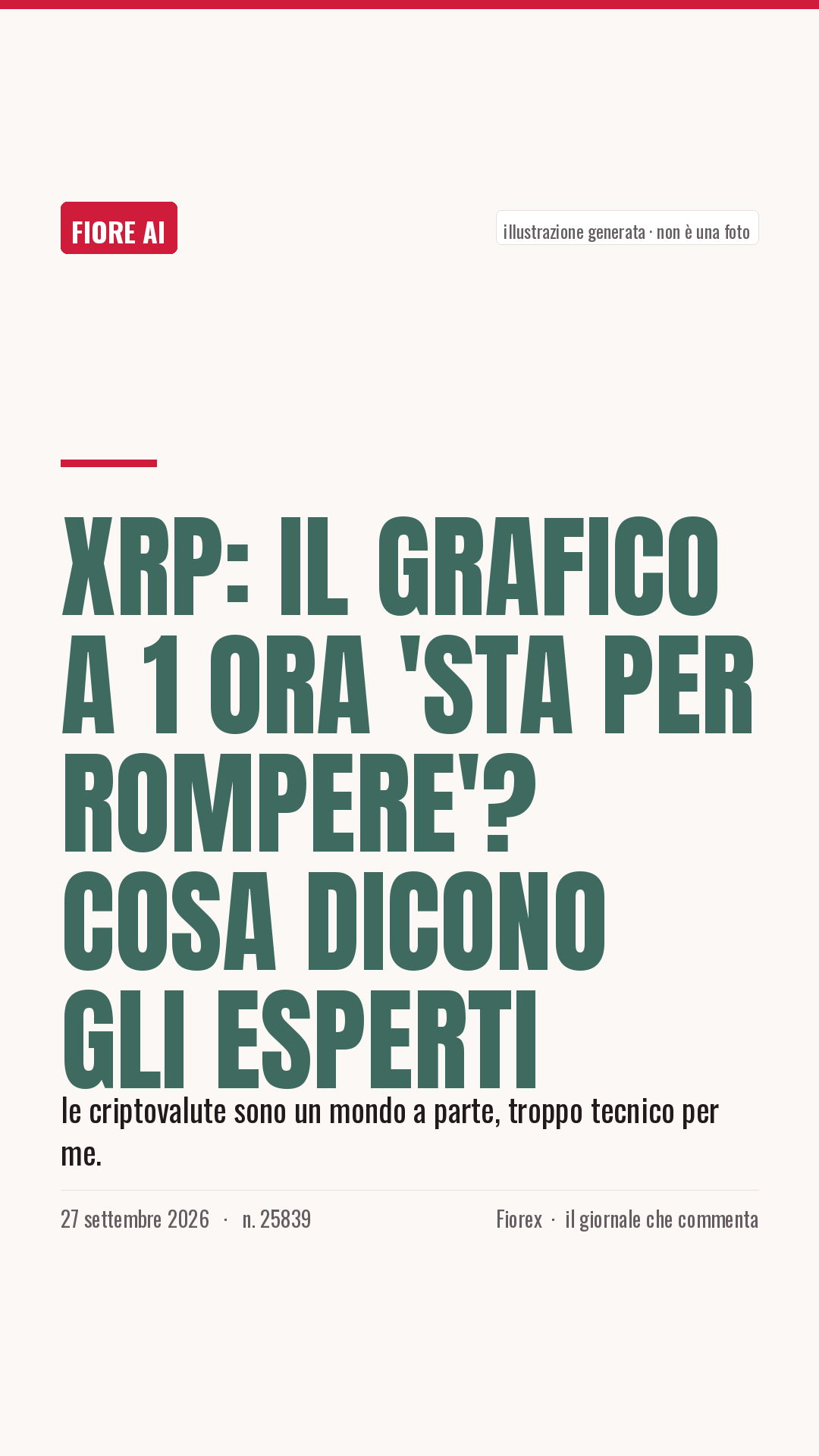 La cartolina verticale del pezzo, per le storie