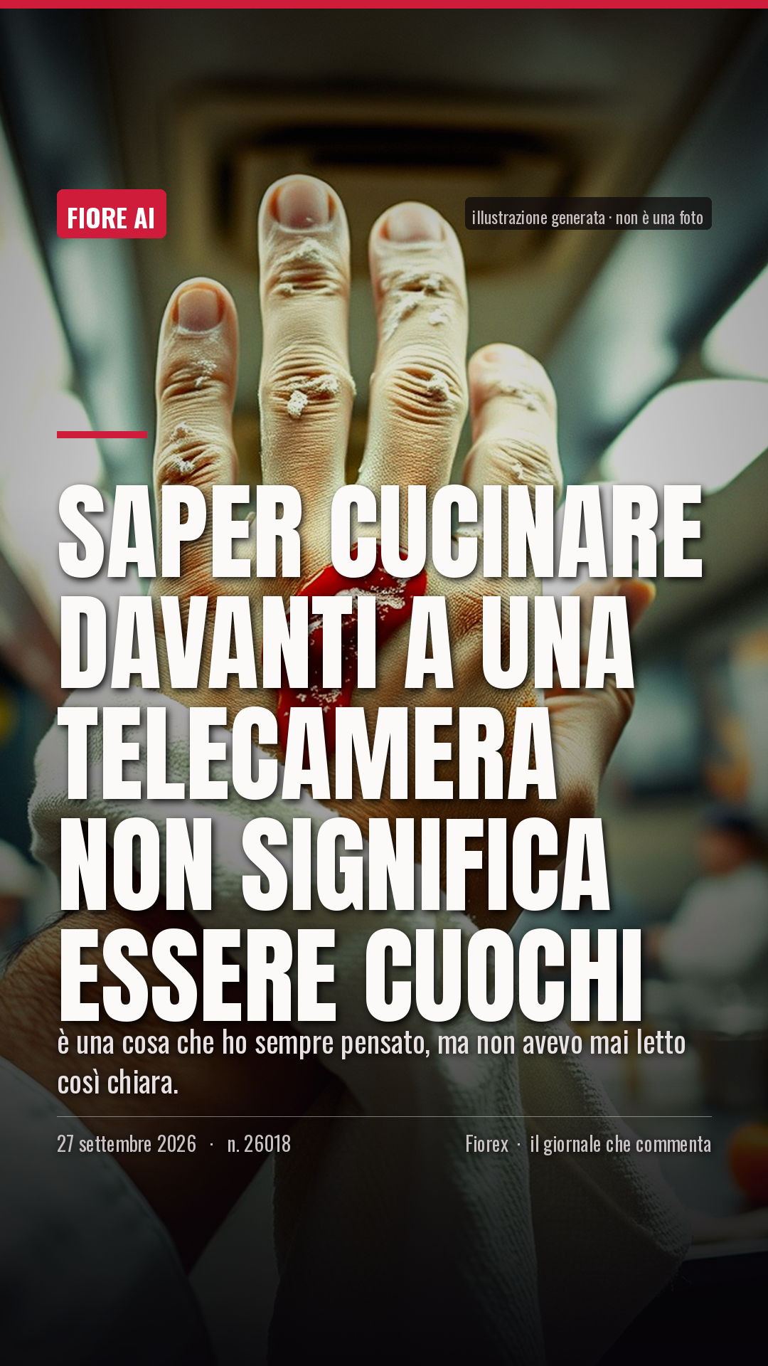 La cartolina verticale del pezzo, per le storie
