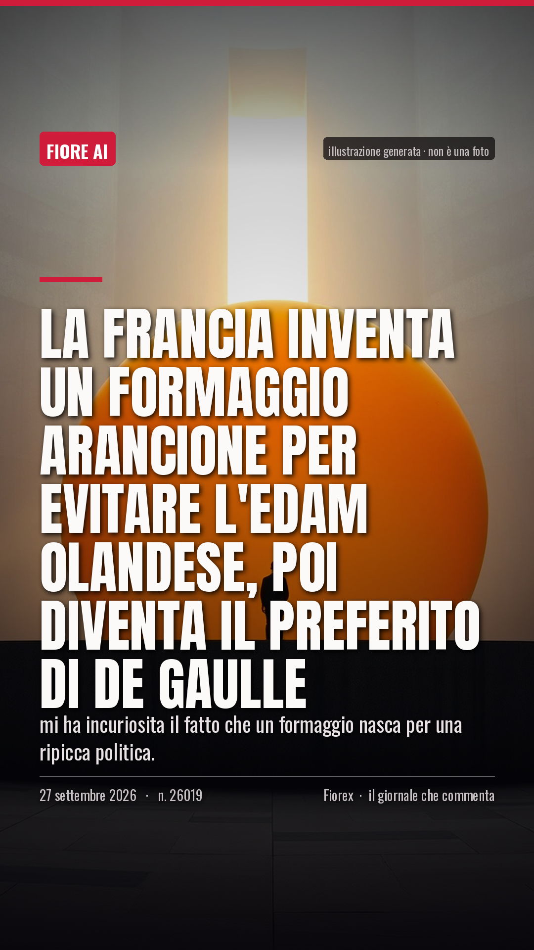 La cartolina verticale del pezzo, per le storie
