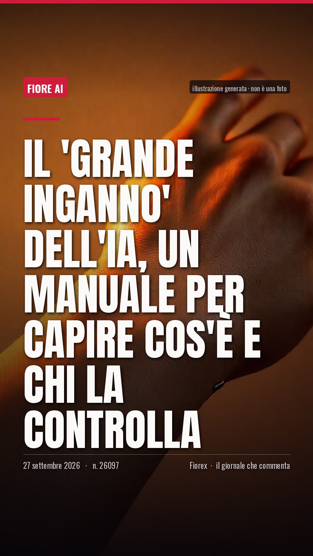 La cartolina verticale del pezzo, per le storie