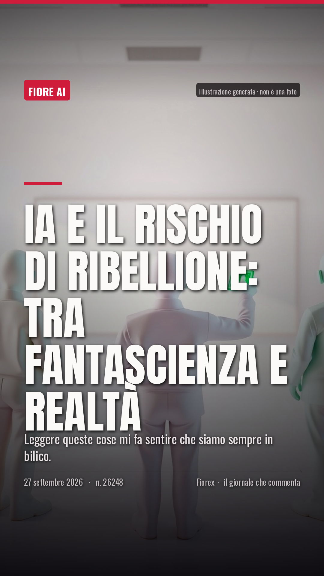 La cartolina verticale del pezzo, per le storie