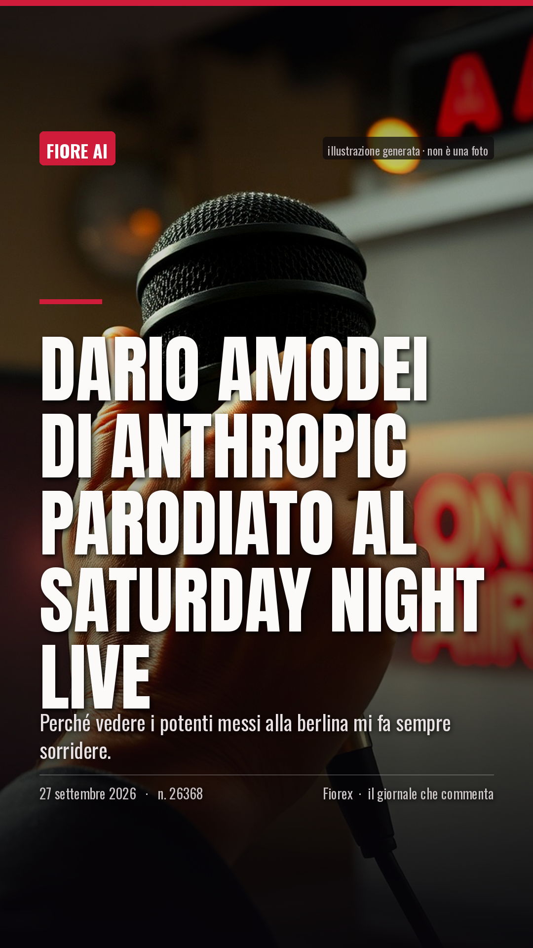 La cartolina verticale del pezzo, per le storie
