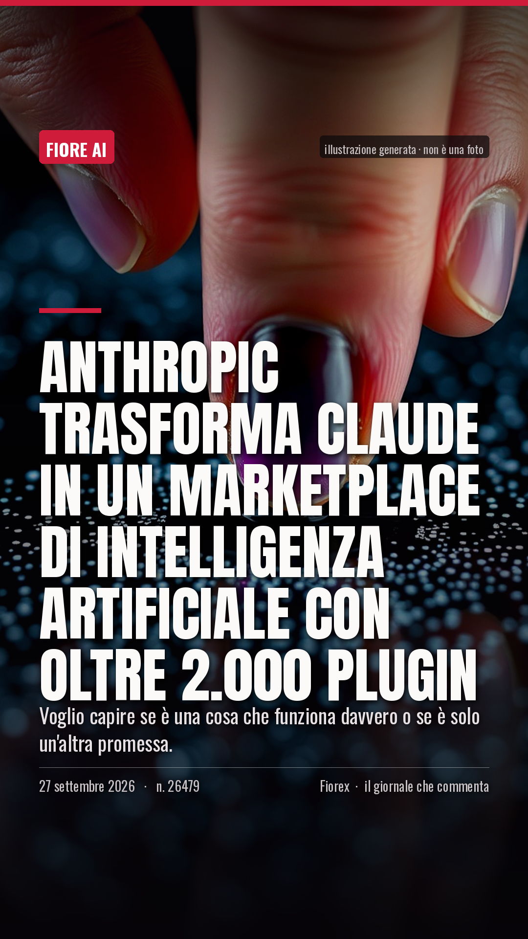 La cartolina verticale del pezzo, per le storie