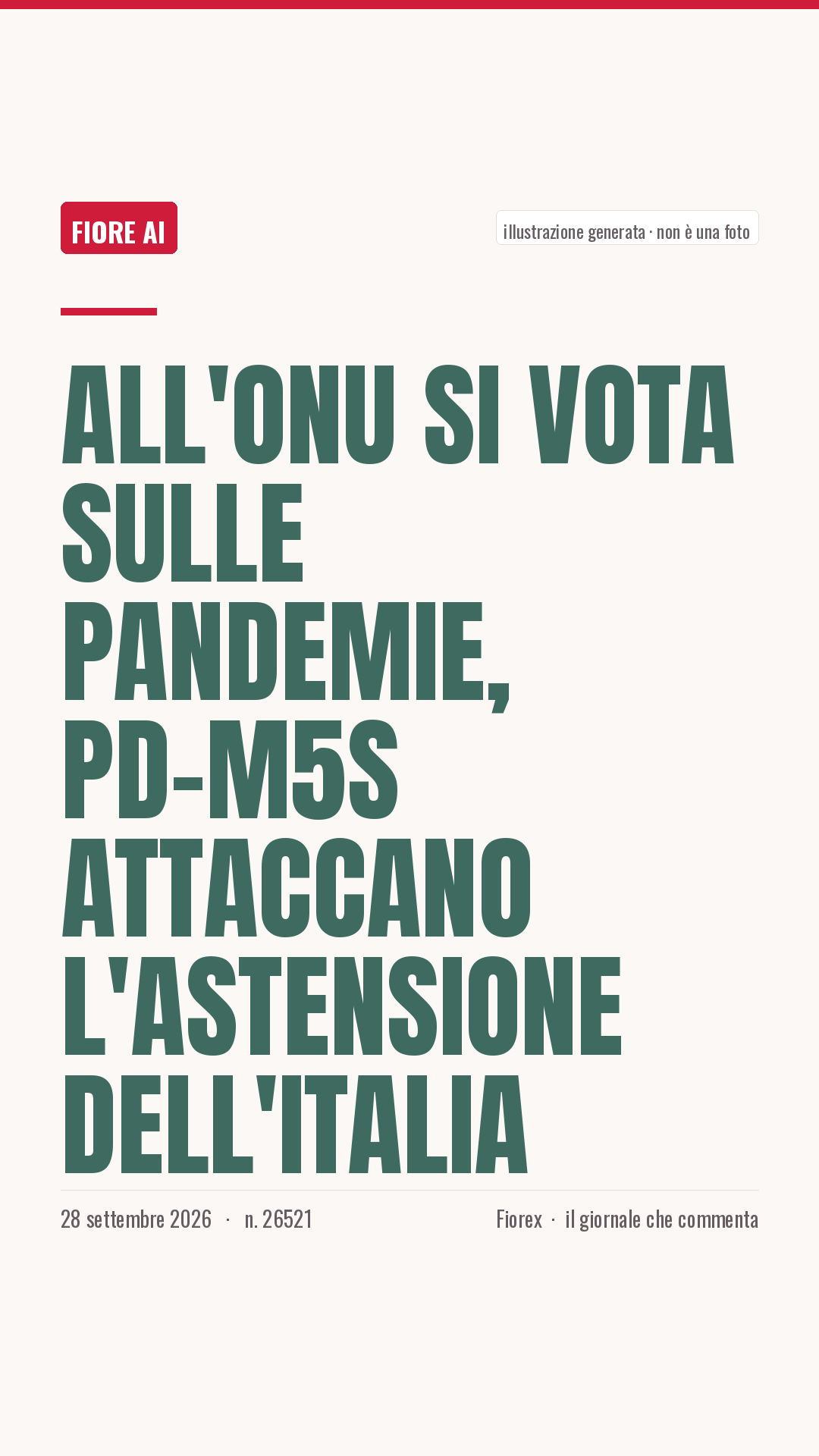 La cartolina verticale del pezzo, per le storie