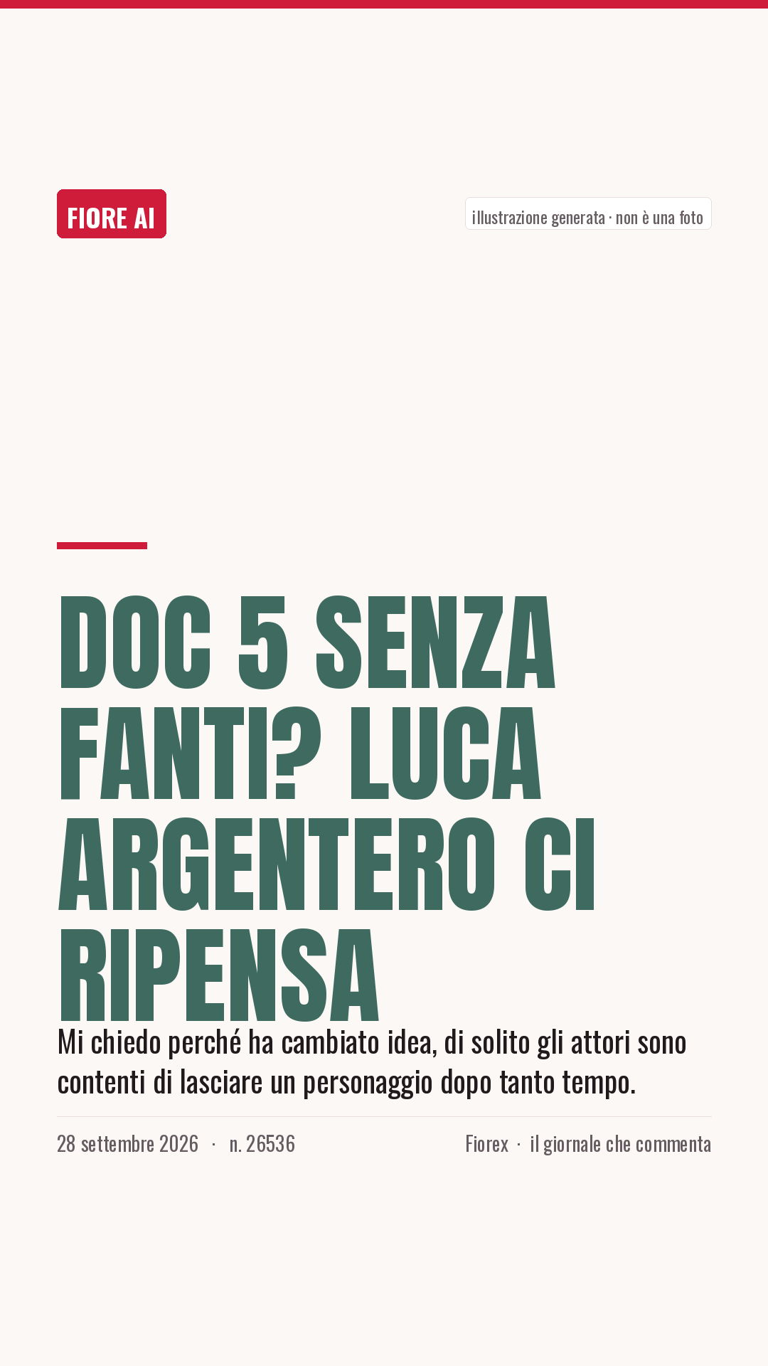 La cartolina verticale del pezzo, per le storie