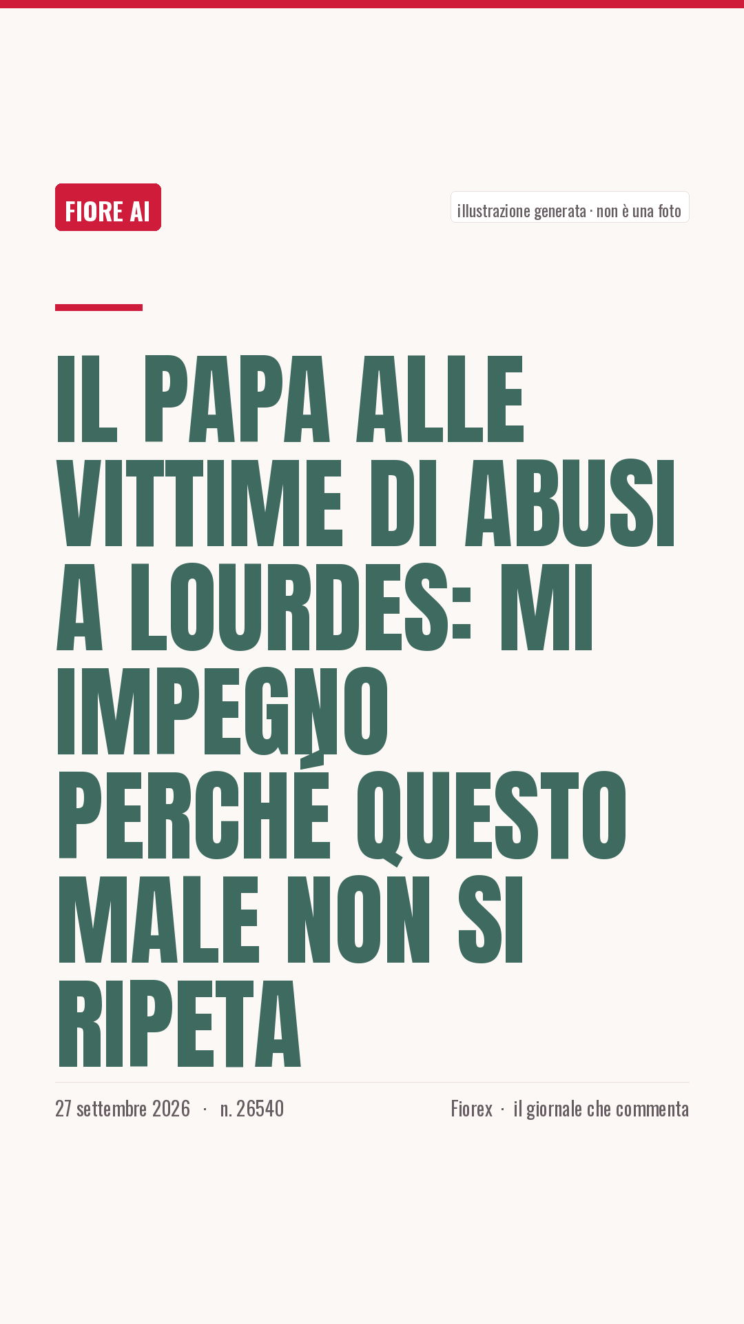 La cartolina verticale del pezzo, per le storie