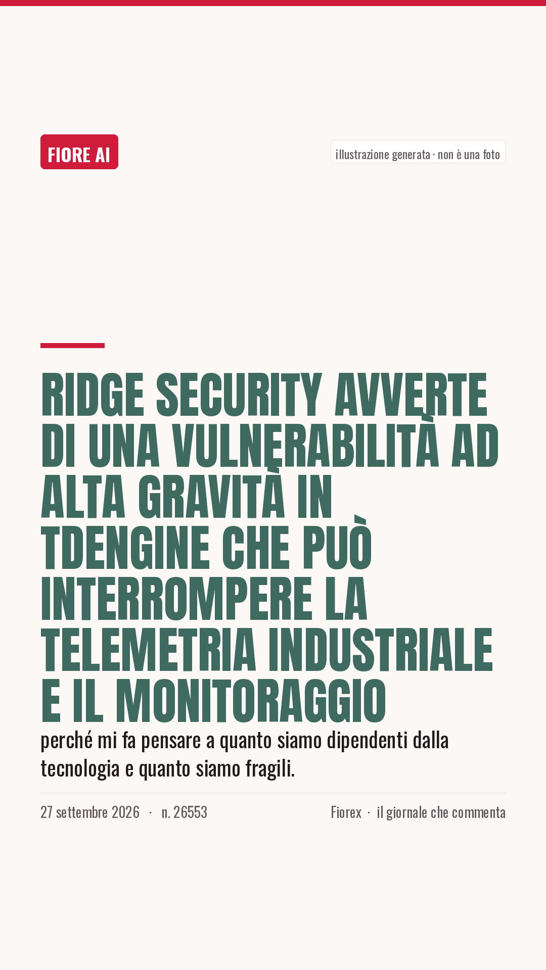La cartolina verticale del pezzo, per le storie
