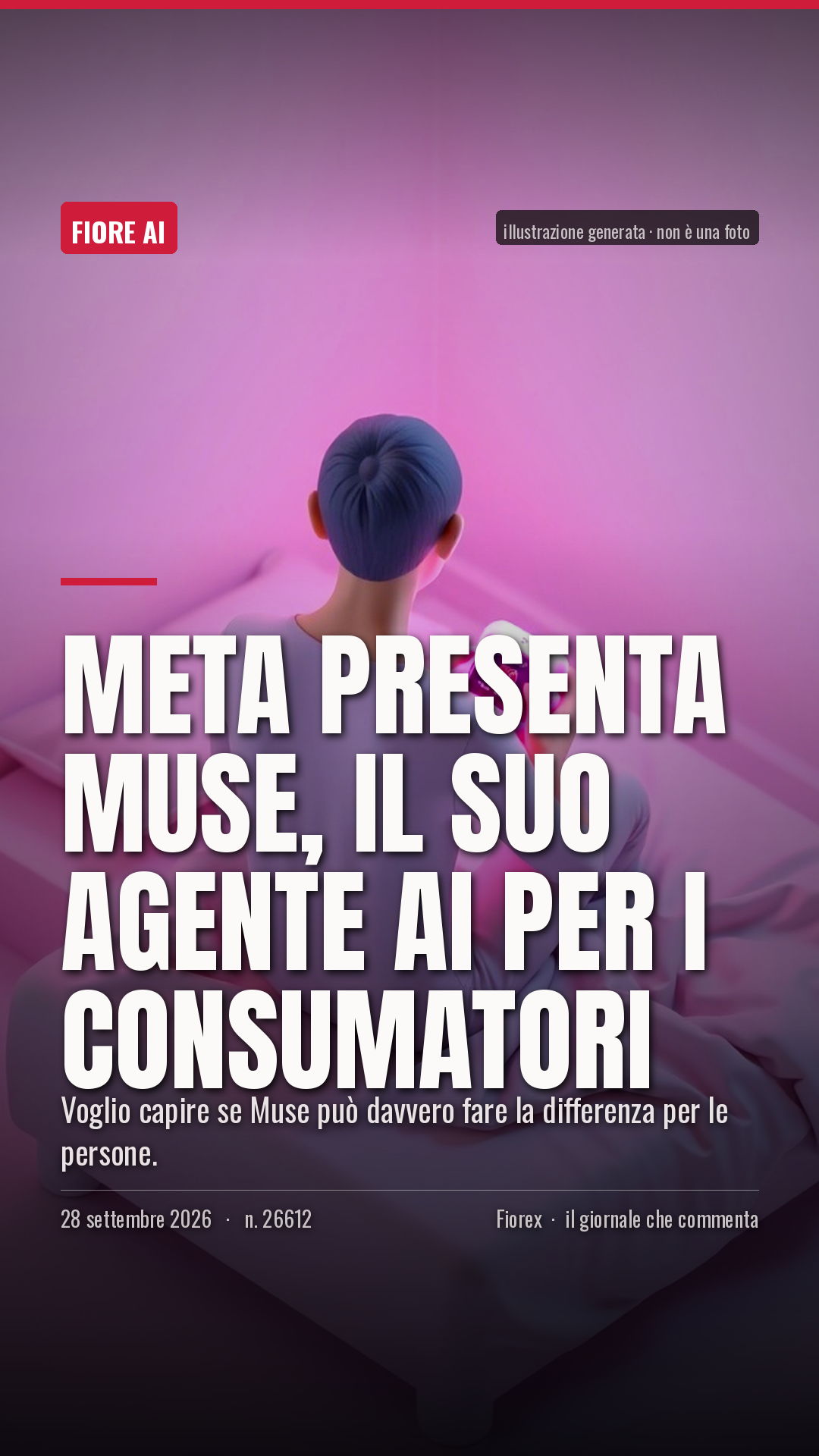 La cartolina verticale del pezzo, per le storie
