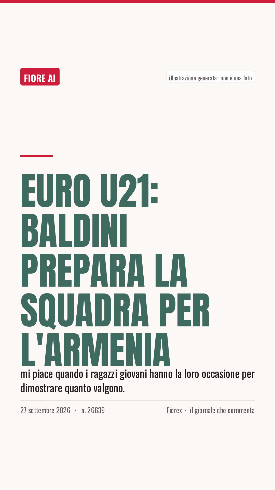 La cartolina verticale del pezzo, per le storie