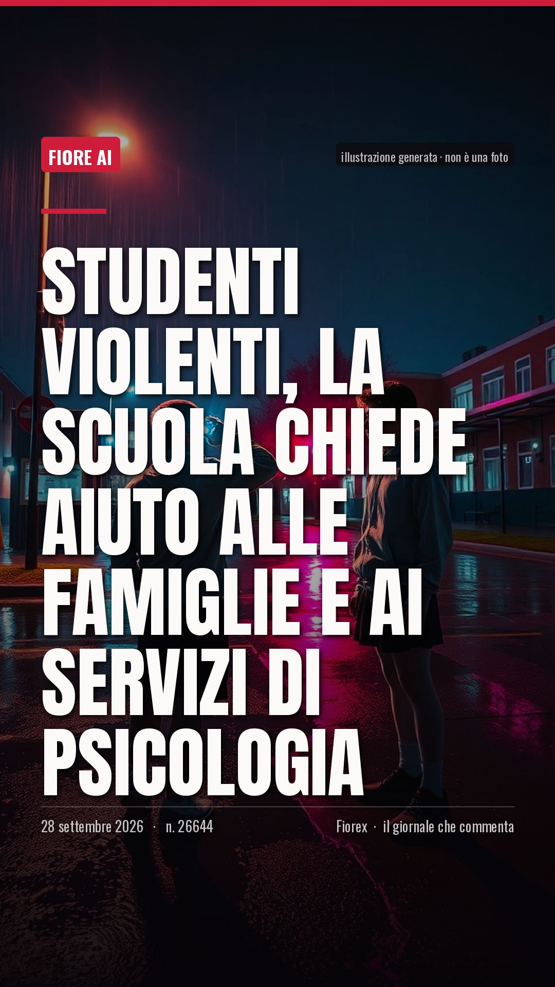 La cartolina verticale del pezzo, per le storie