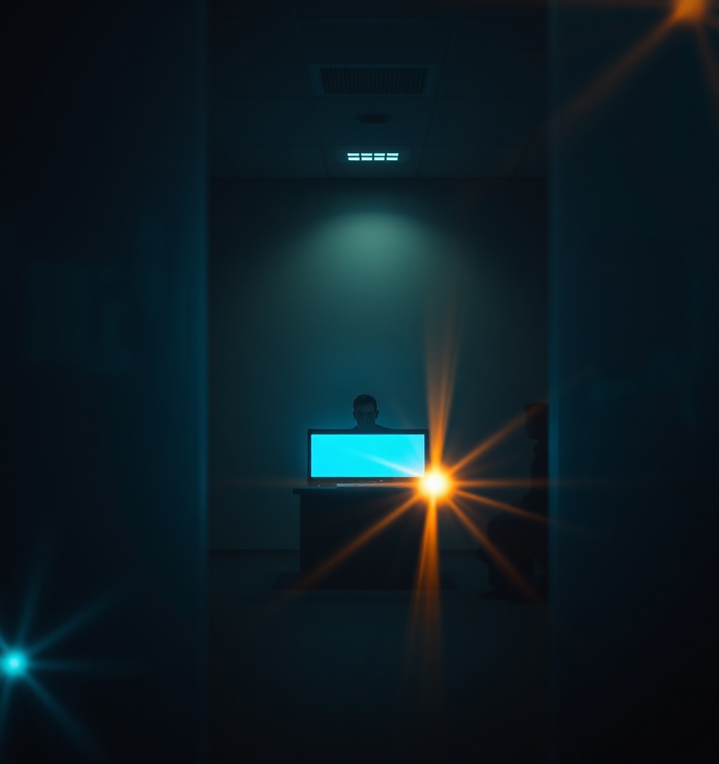 Illustrazione generata per il pezzo: L'ex capo cyber-spia australiana avverte sulle nuove minacce dell'intelligenza artificiale per le aziende