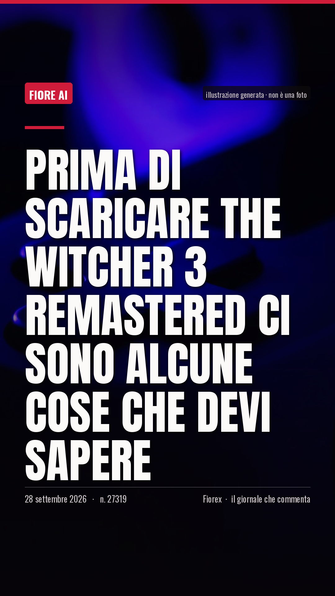 La cartolina verticale del pezzo, per le storie