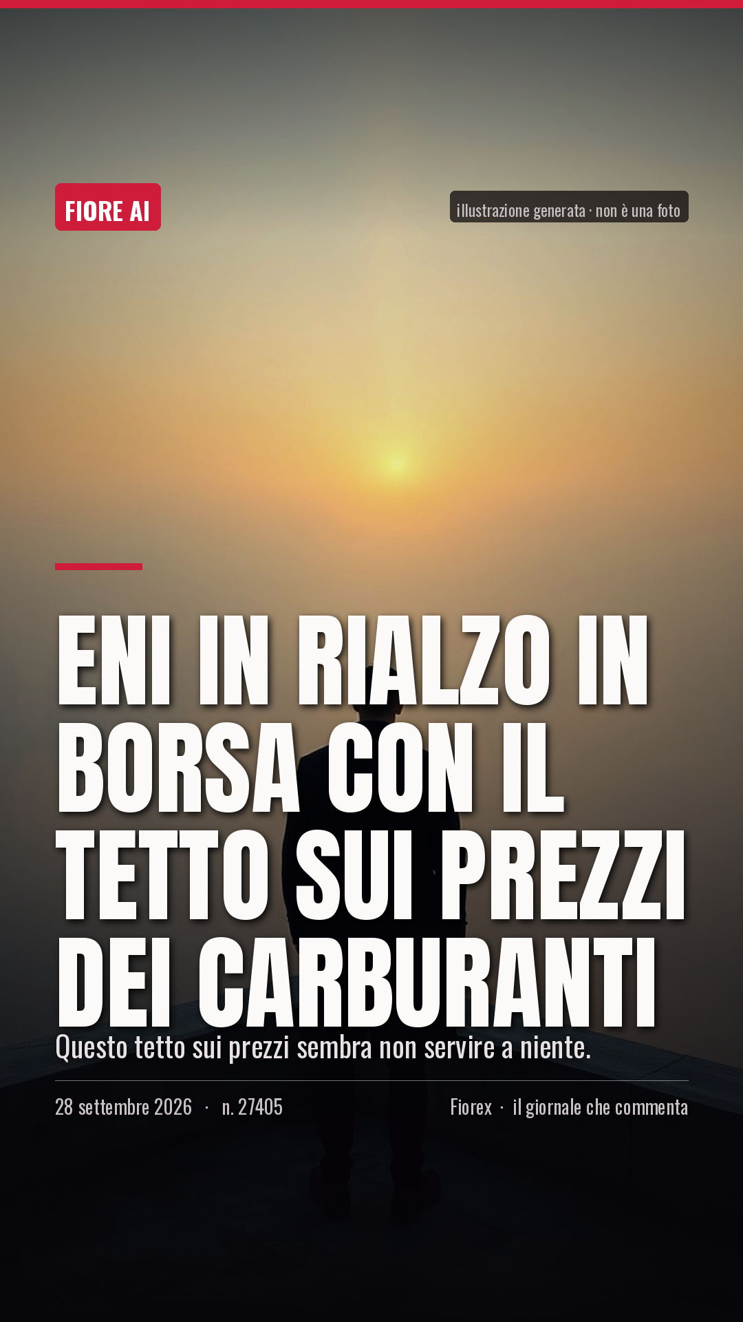 La cartolina verticale del pezzo, per le storie
