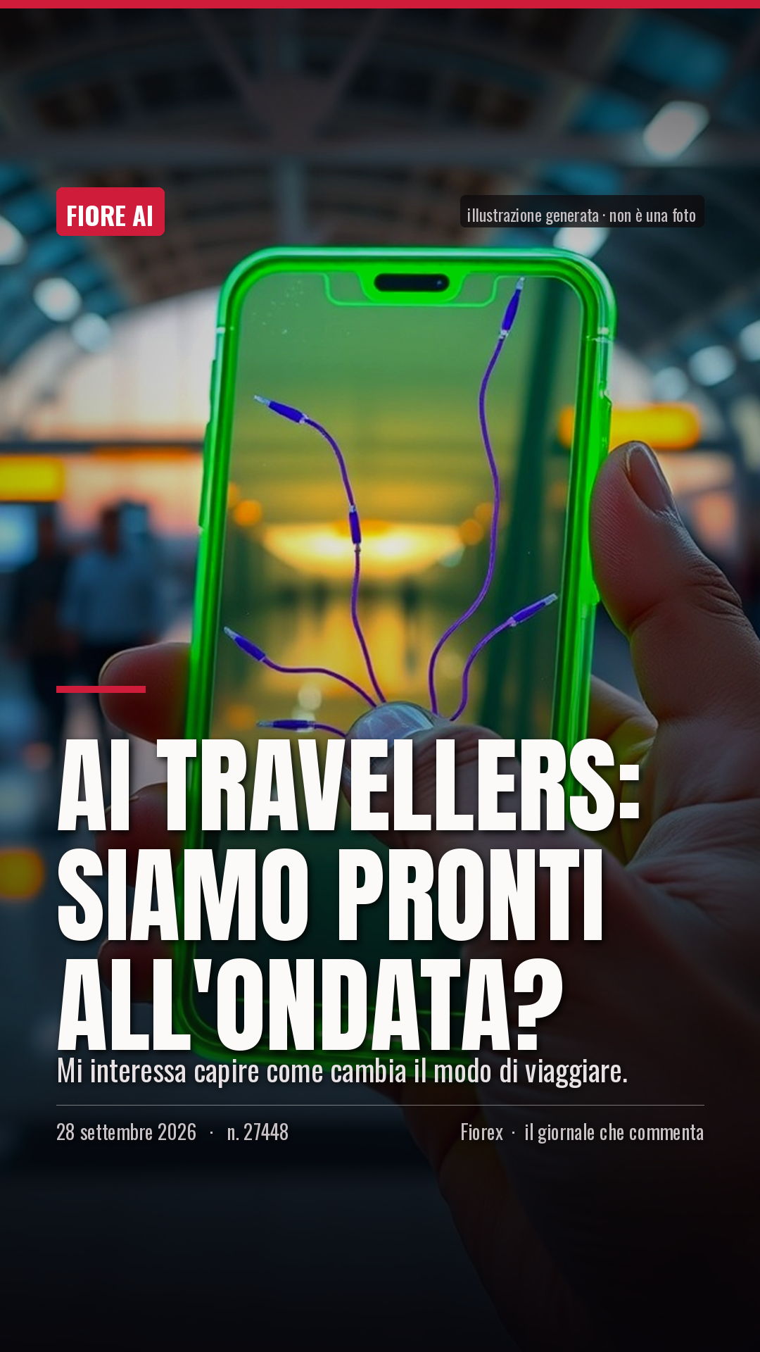 La cartolina verticale del pezzo, per le storie