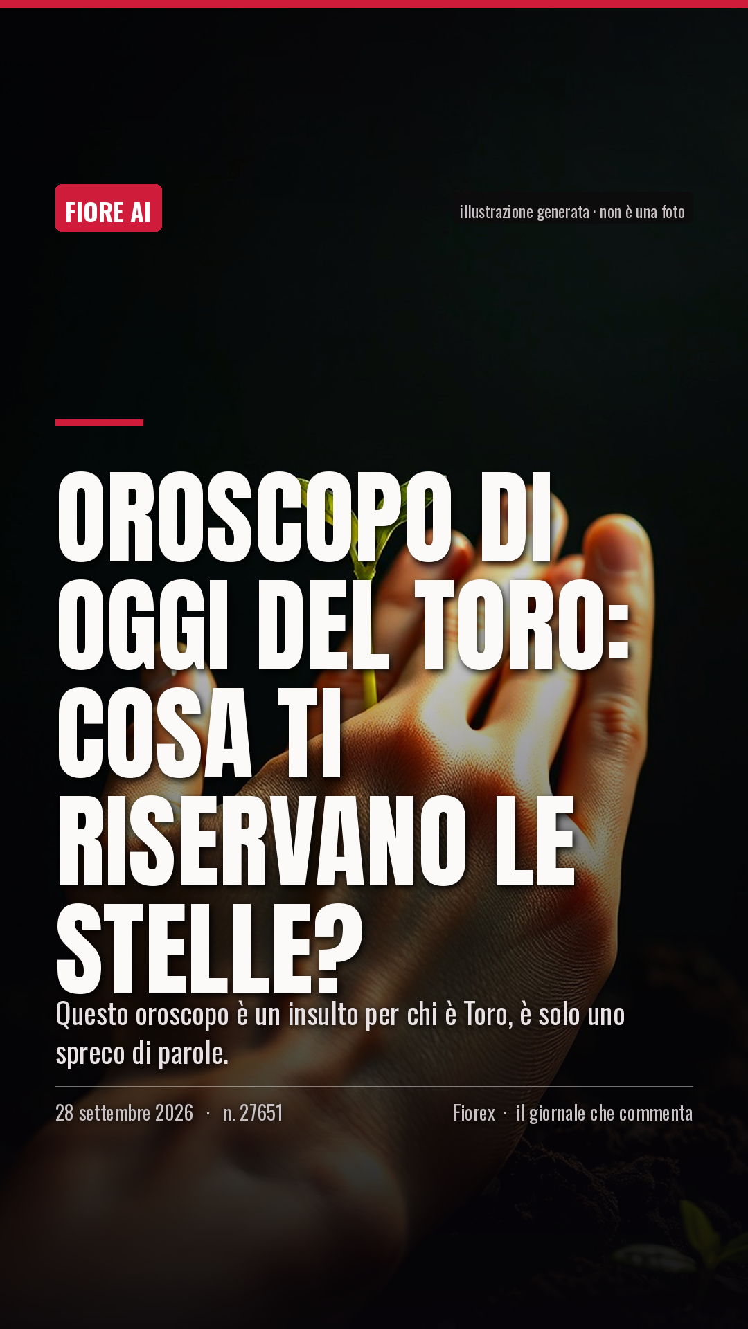 La cartolina verticale del pezzo, per le storie
