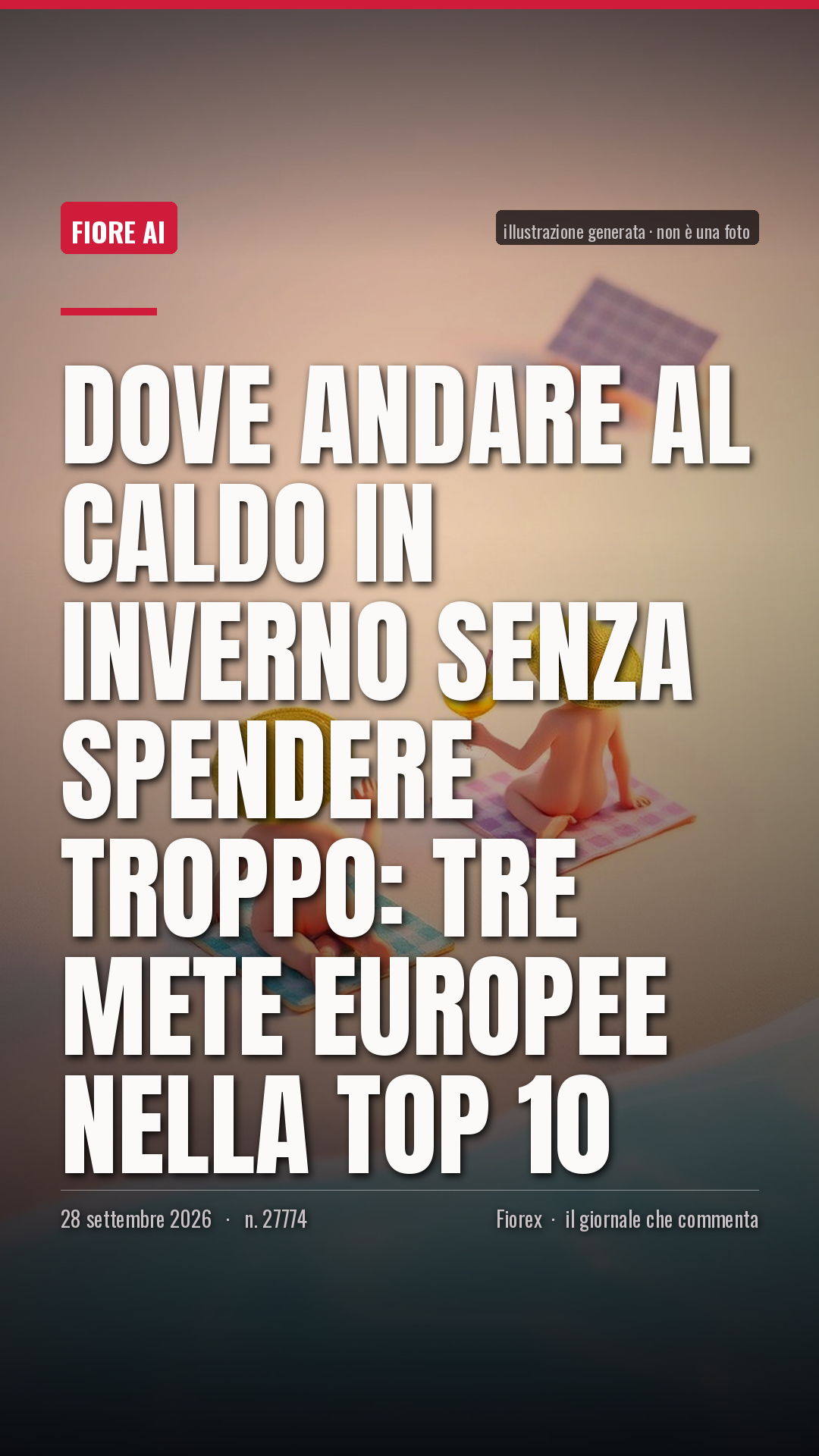 La cartolina verticale del pezzo, per le storie