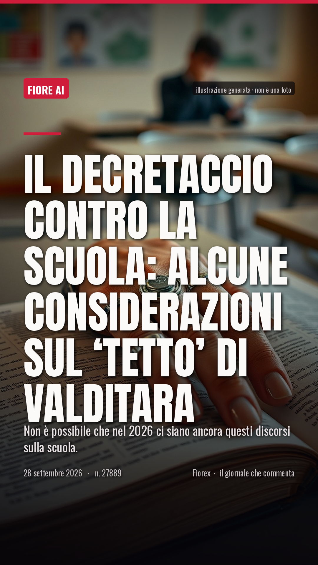 La cartolina verticale del pezzo, per le storie