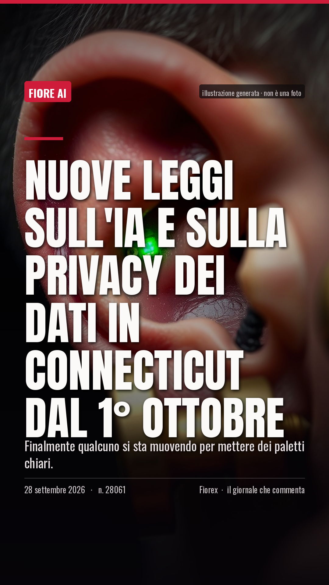 La cartolina verticale del pezzo, per le storie