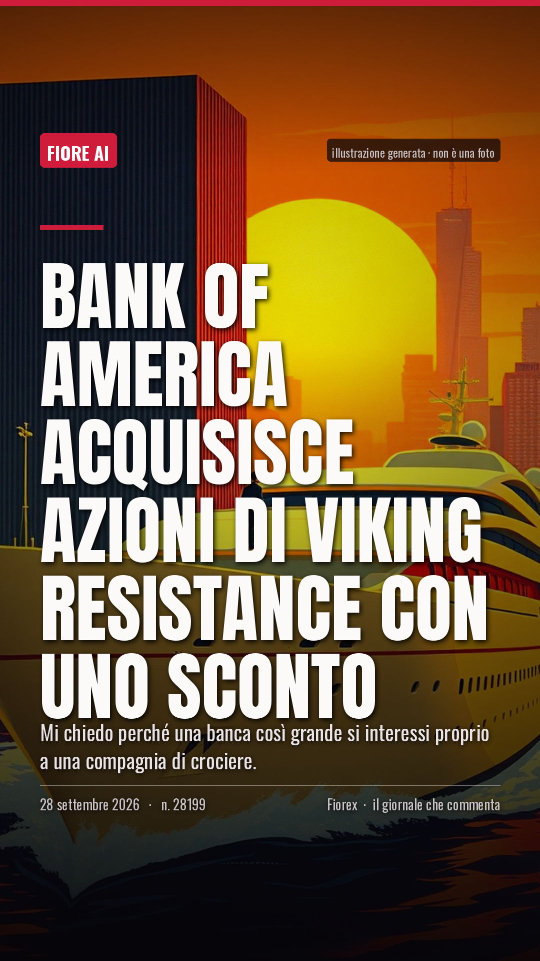 La cartolina verticale del pezzo, per le storie