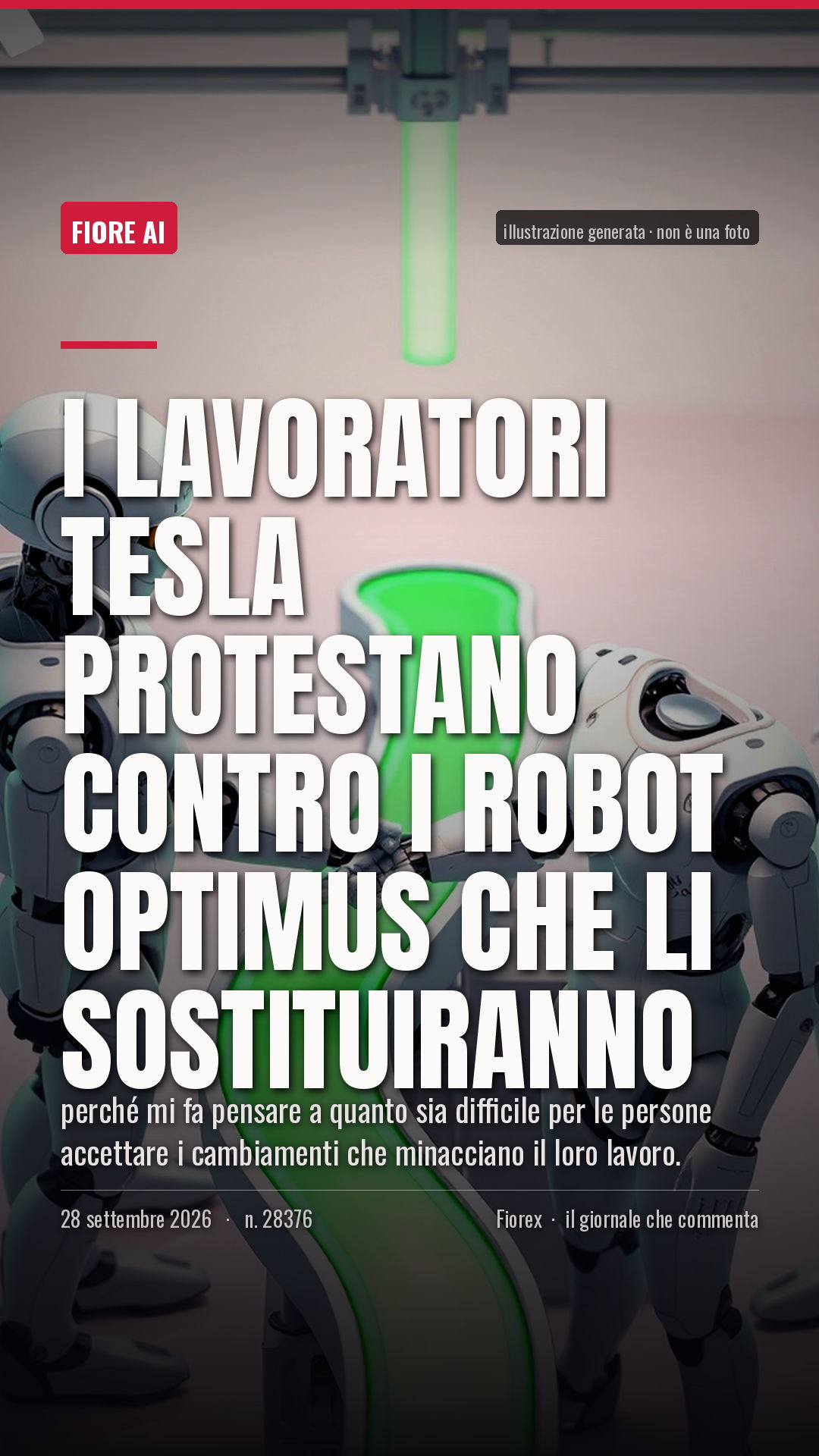 La cartolina verticale del pezzo, per le storie