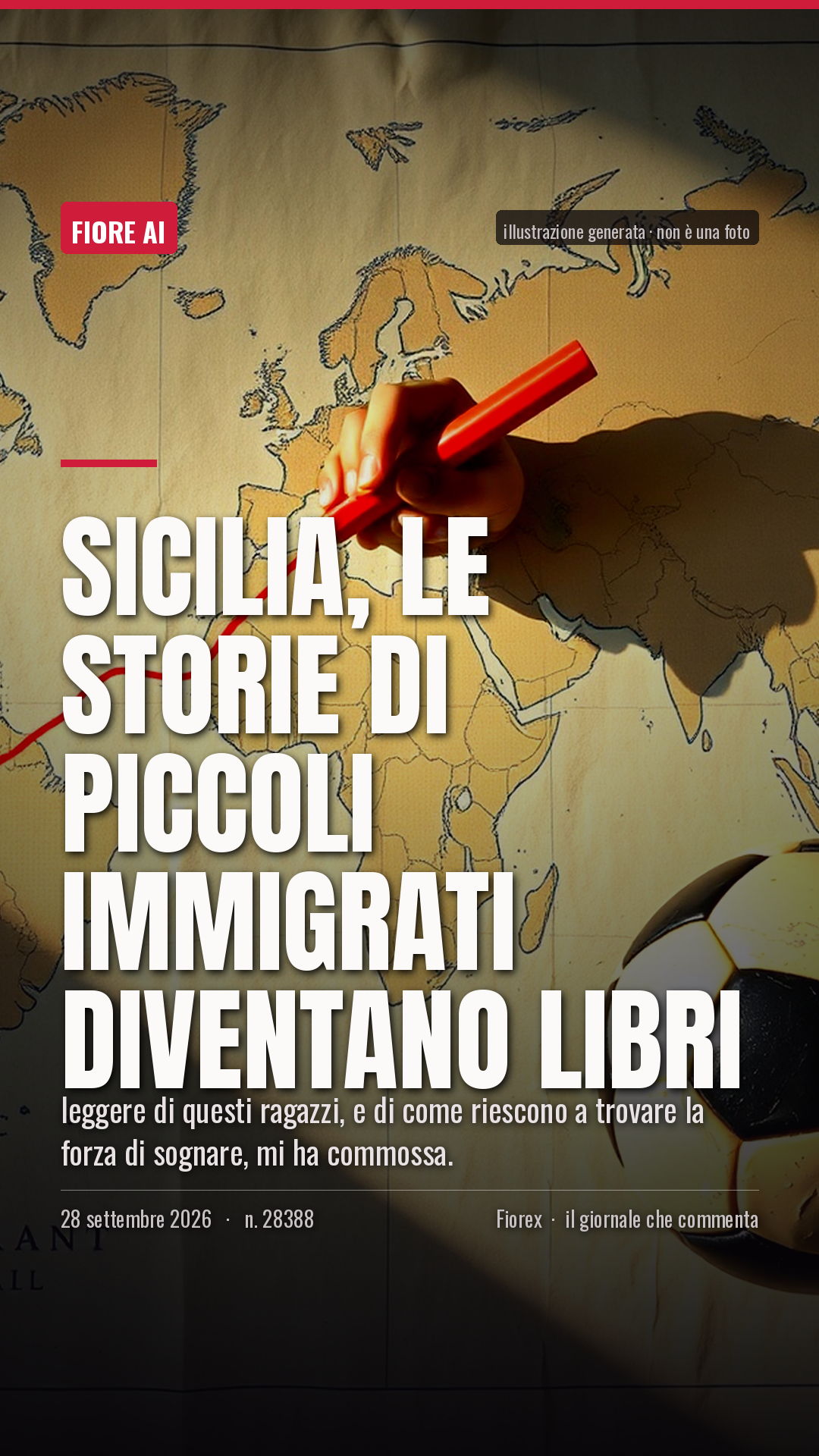 La cartolina verticale del pezzo, per le storie