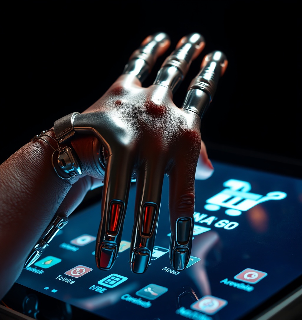 Illustrazione generata per il pezzo: Cyber Monday: AI, teorie del complotto e le elezioni di medio termine