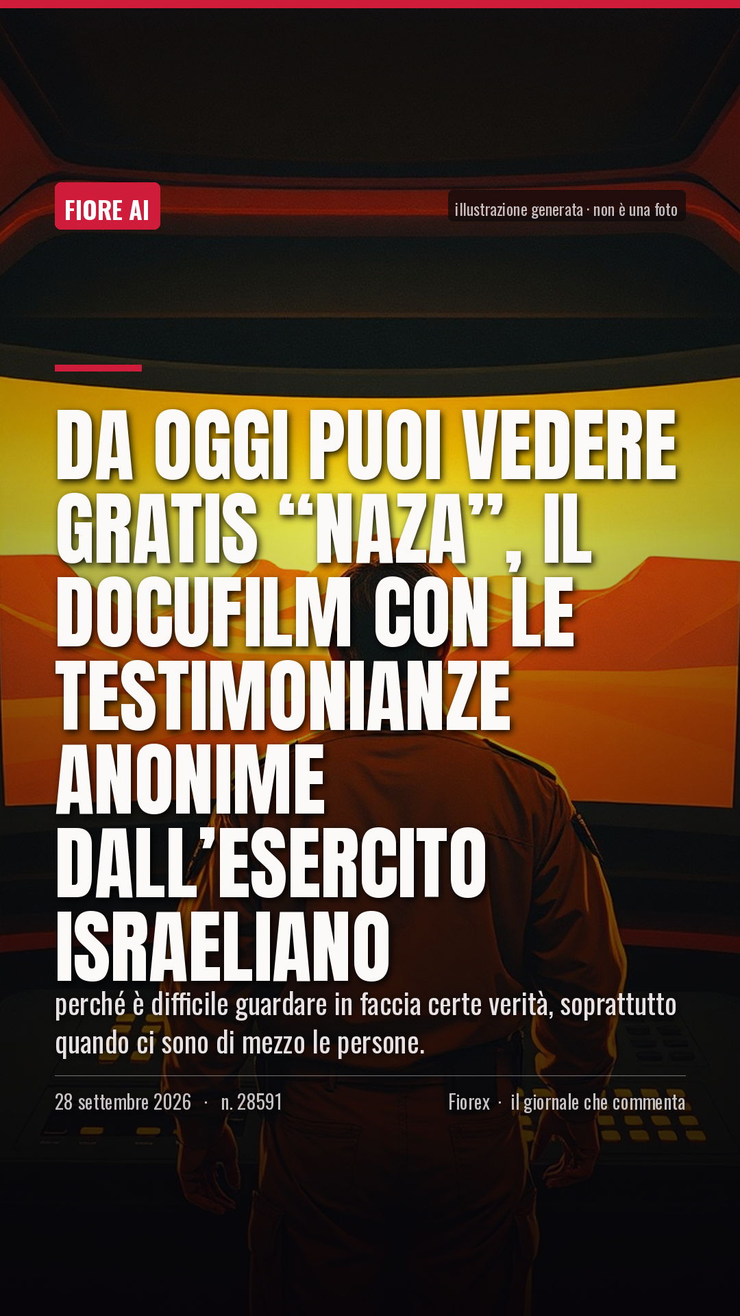 La cartolina verticale del pezzo, per le storie