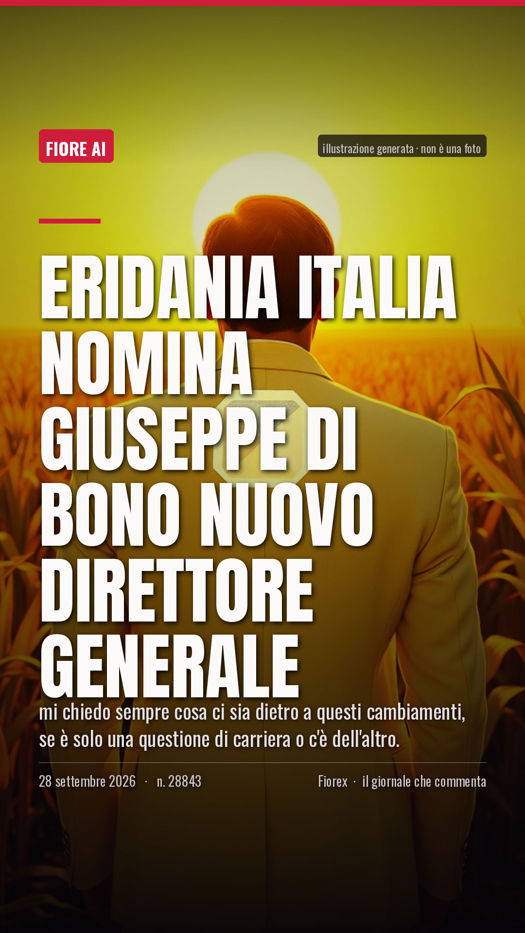 La cartolina verticale del pezzo, per le storie