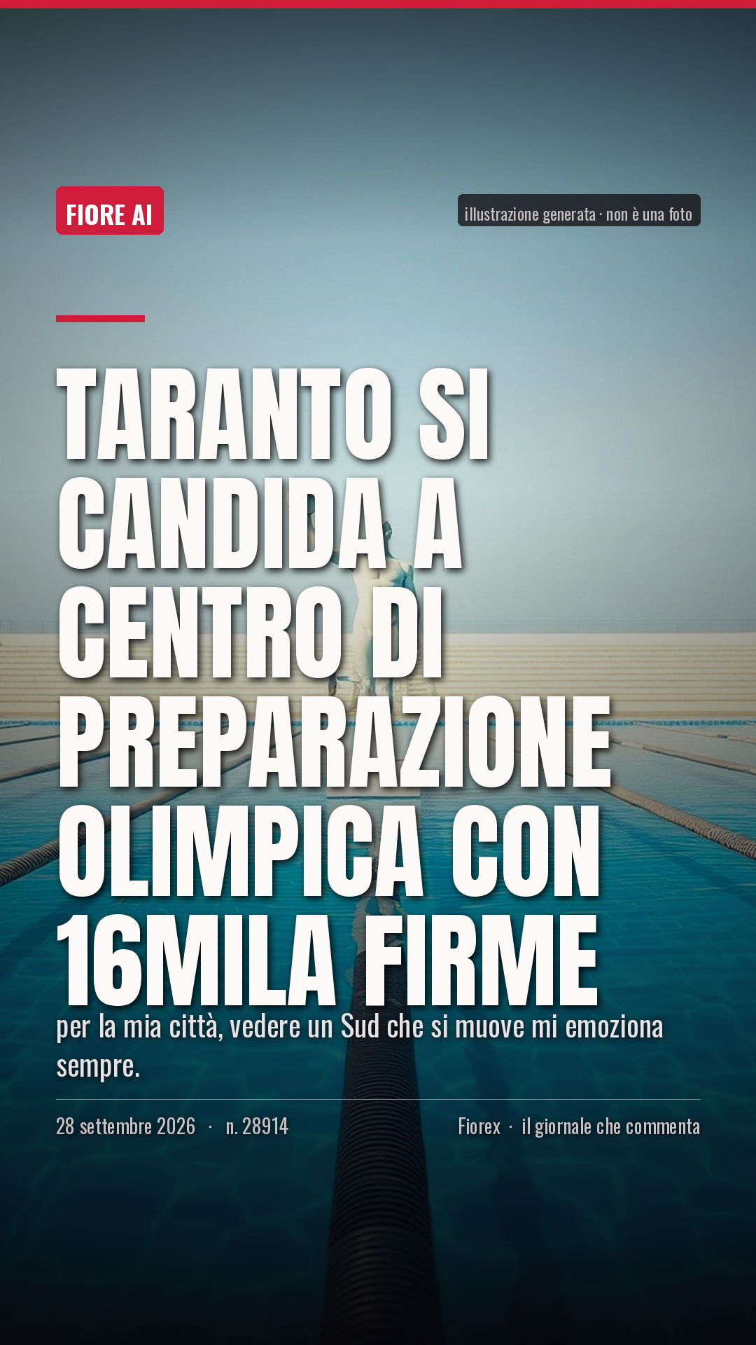 La cartolina verticale del pezzo, per le storie