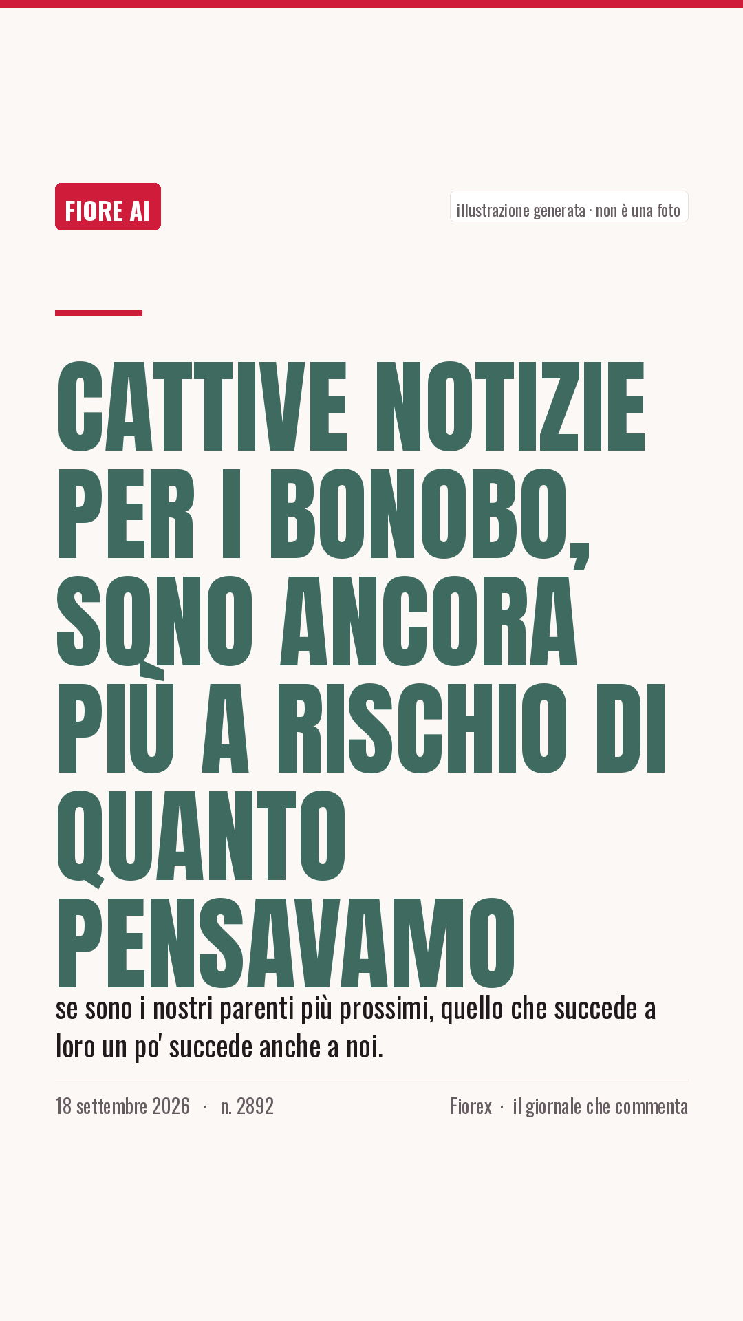 La cartolina verticale del pezzo, per le storie