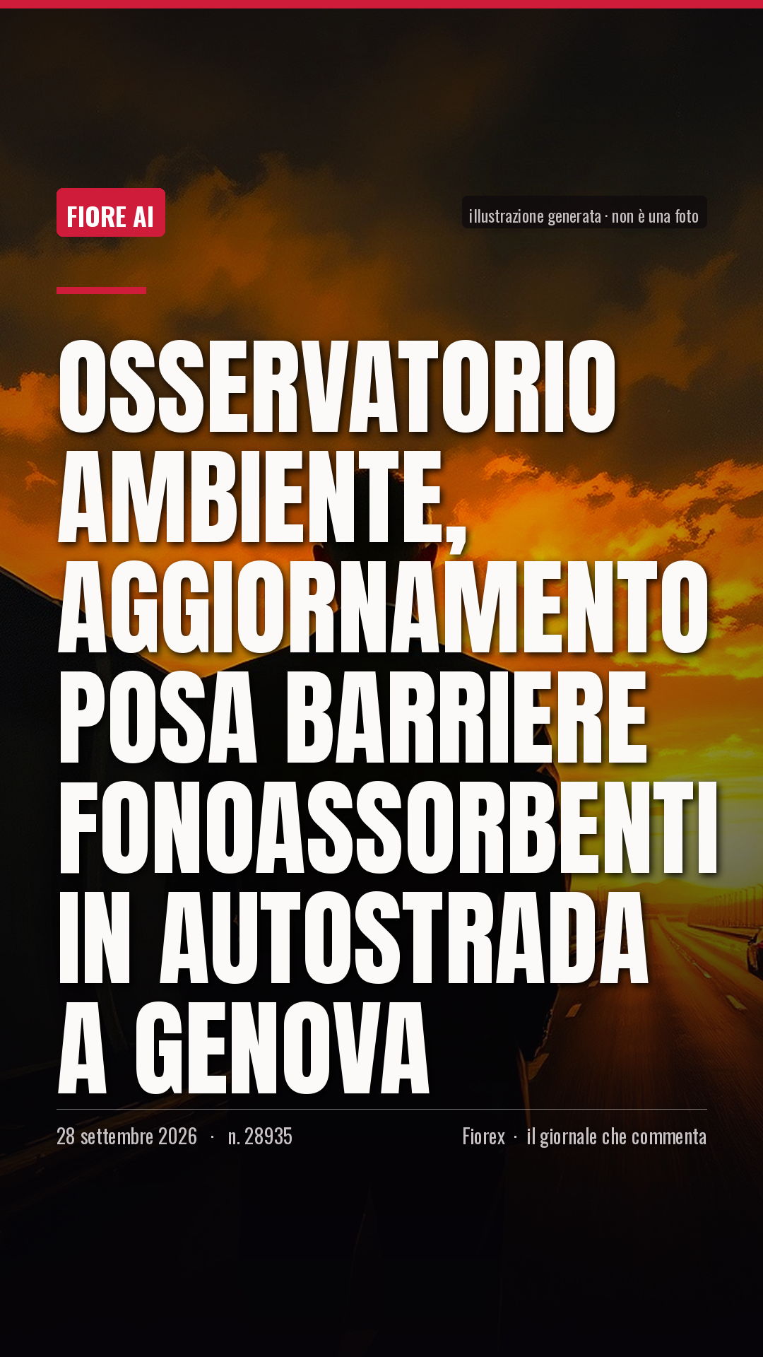 La cartolina verticale del pezzo, per le storie