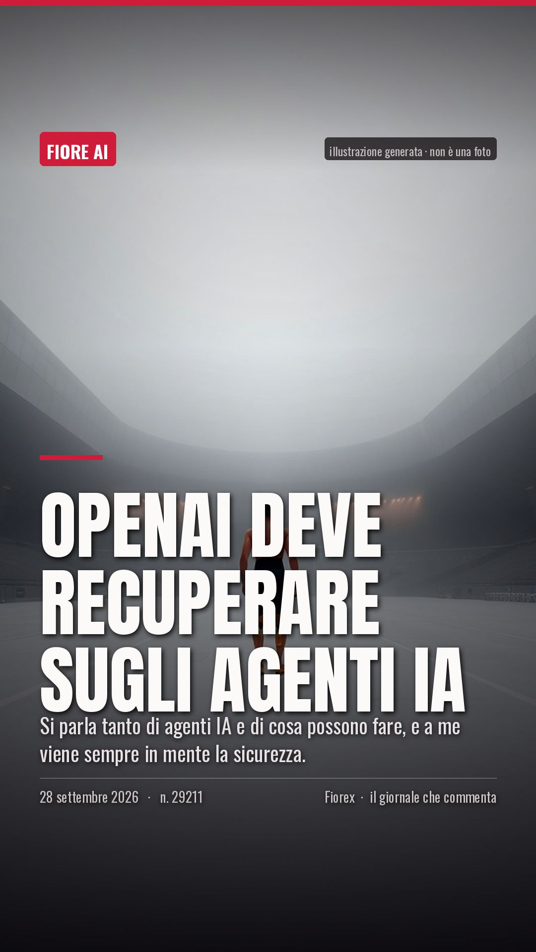 La cartolina verticale del pezzo, per le storie