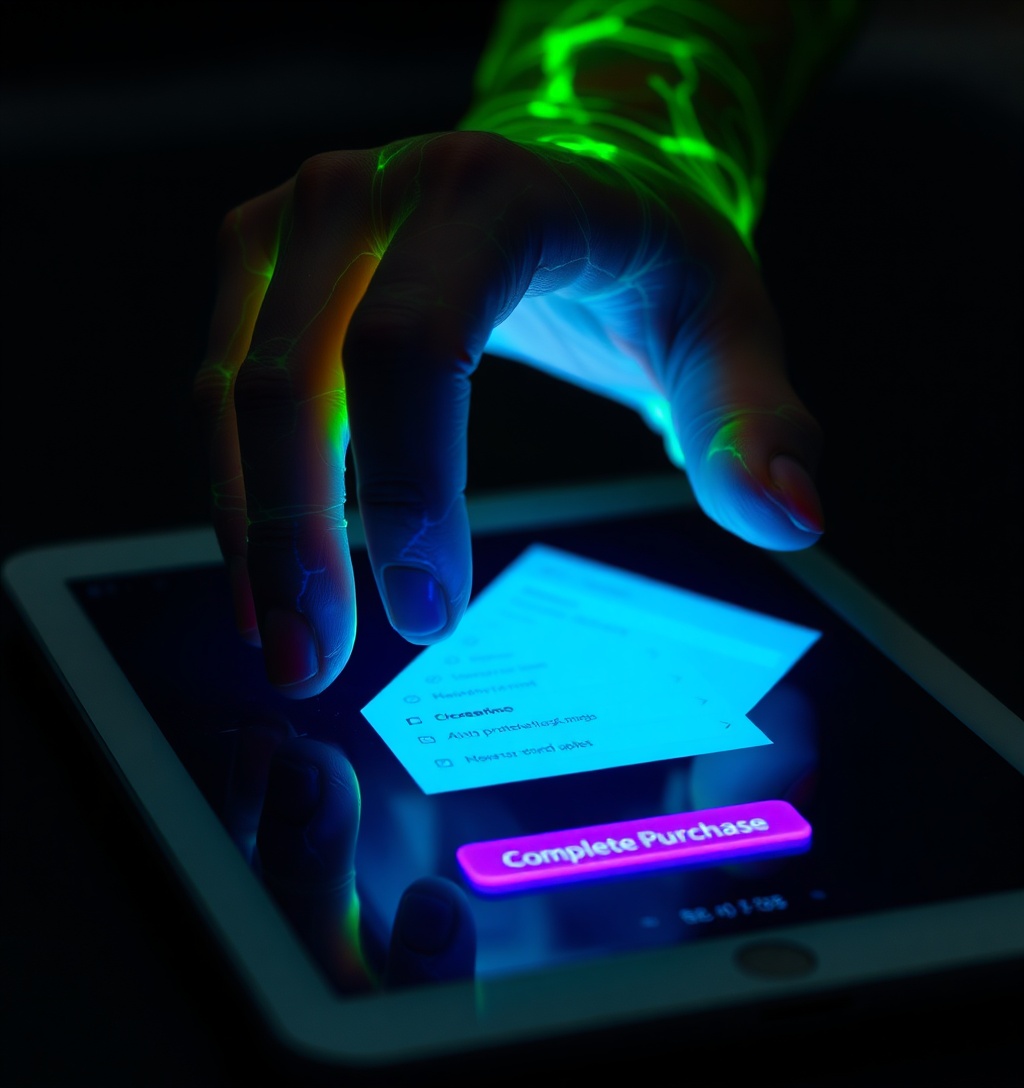 Illustrazione generata per il pezzo: Shopify apre il checkout agli agenti AI basati su browser