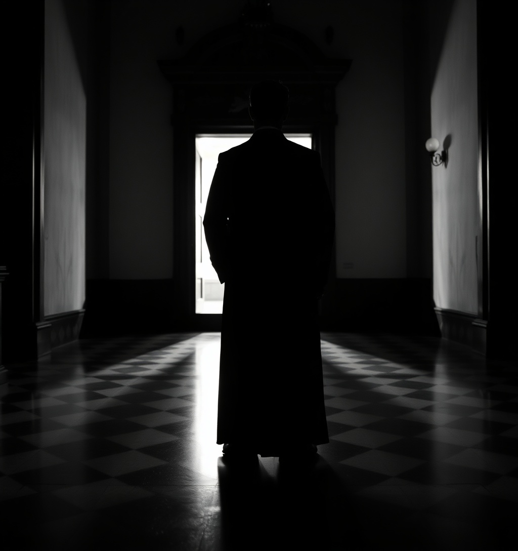Illustrazione generata per il pezzo: Il Papa dice che le preoccupazioni sull'intelligenza artificiale non sono "fake news