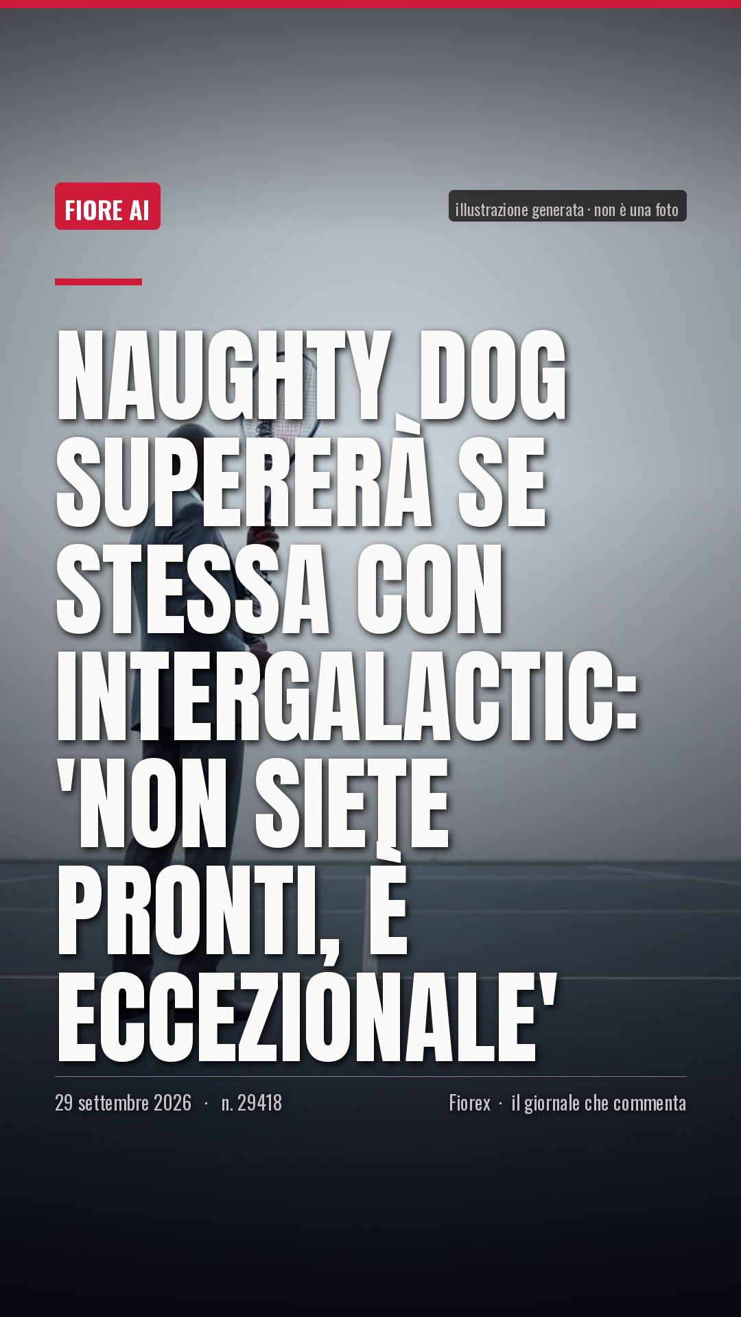 La cartolina verticale del pezzo, per le storie